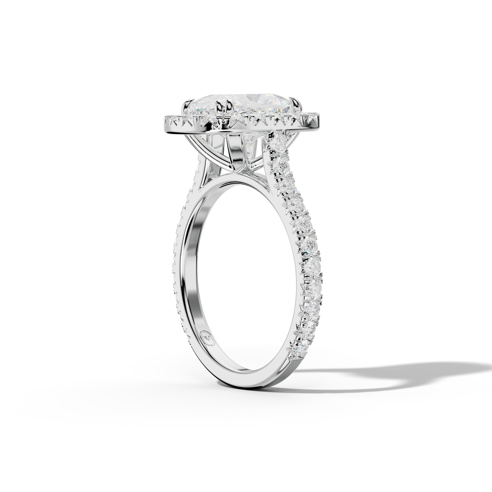 Adeline Elongated Cushion Cut Engagement Ring