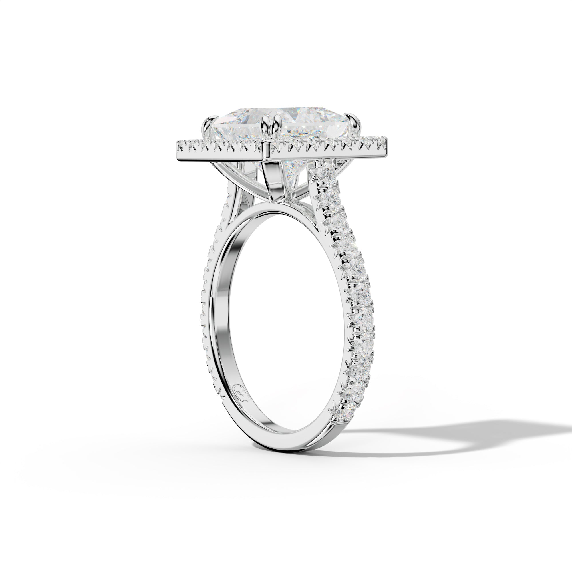 Adeline Princess Cut Engagement Ring