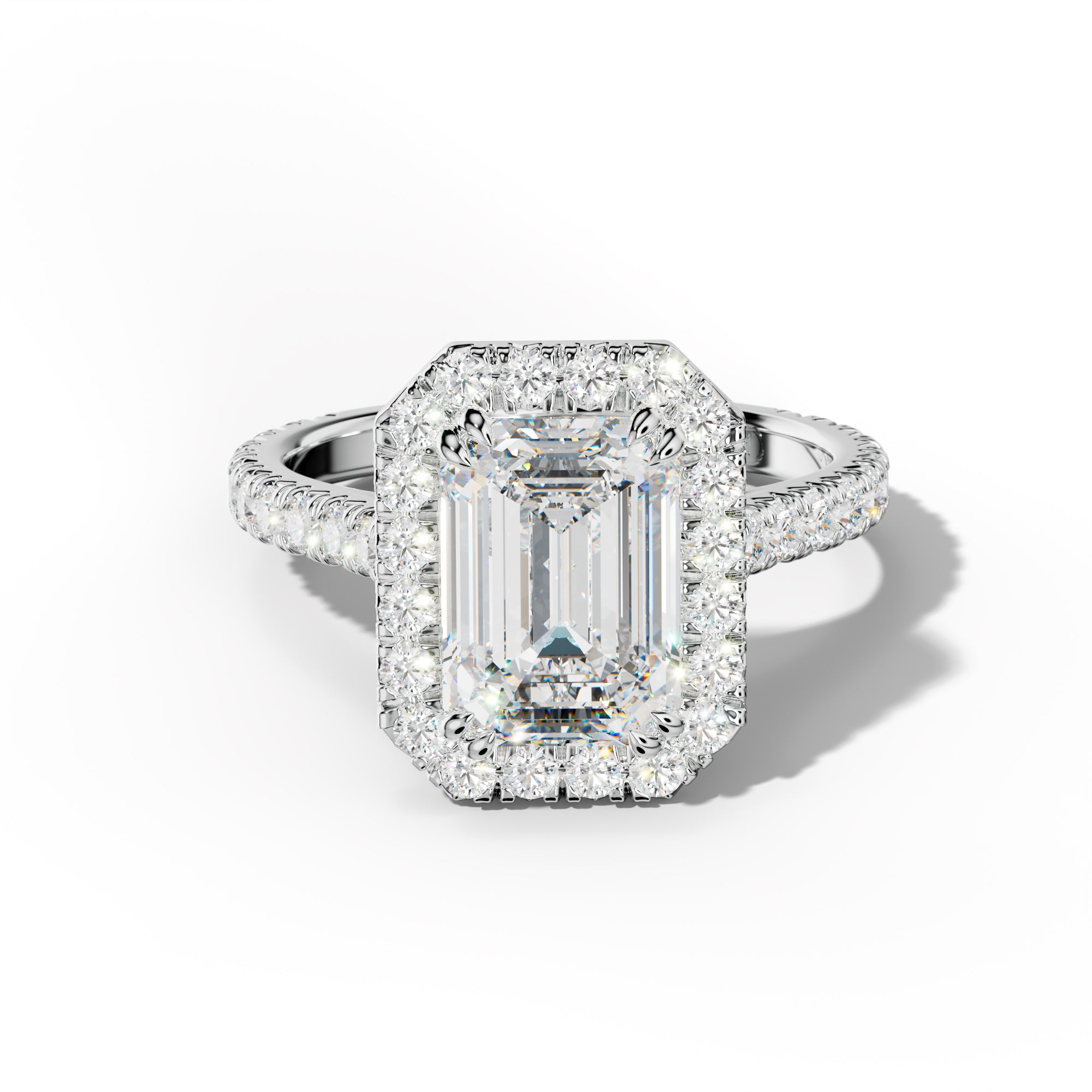 Adeline Emerald Cut Engagement Ring