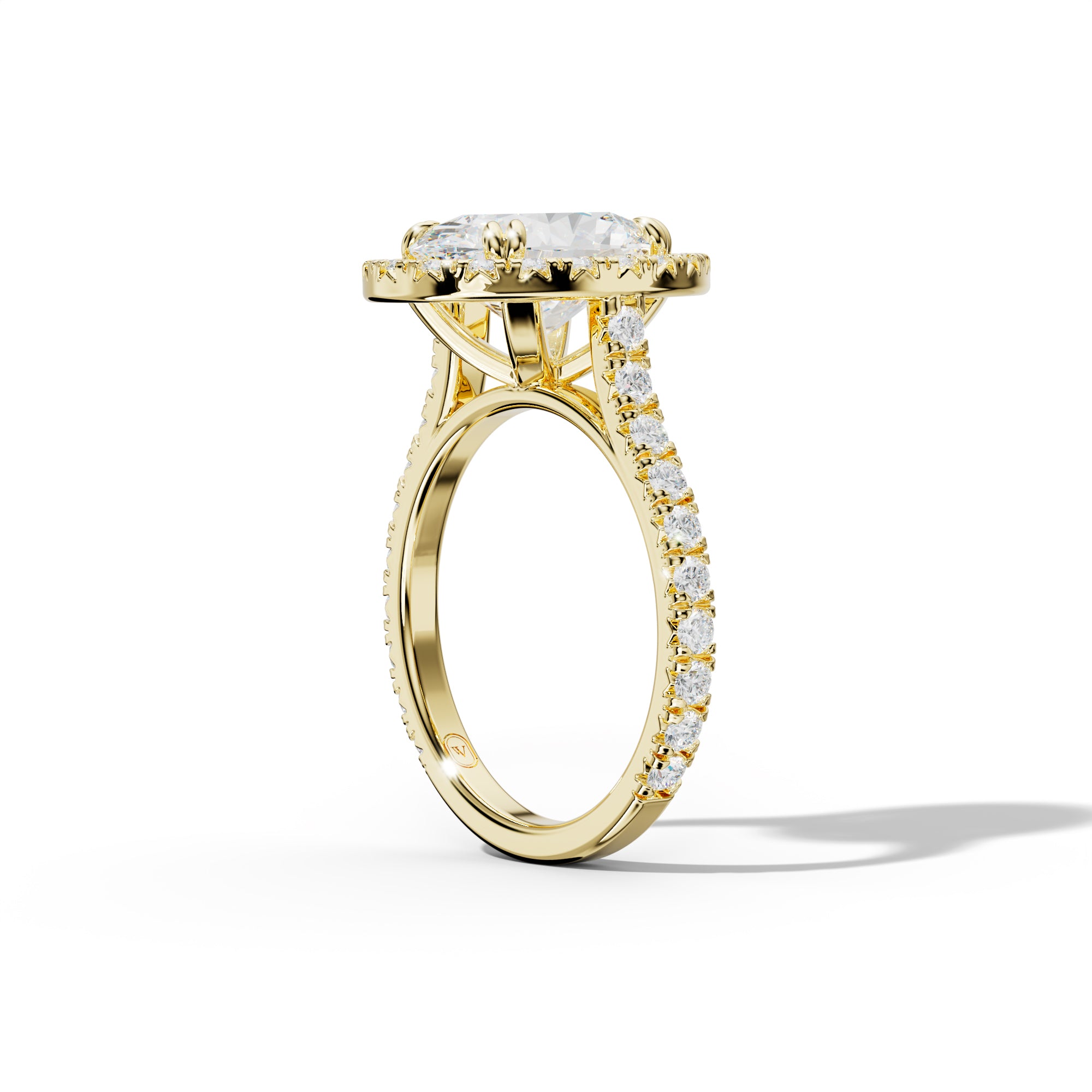 Adeline Oval Diamond Engagement Ring