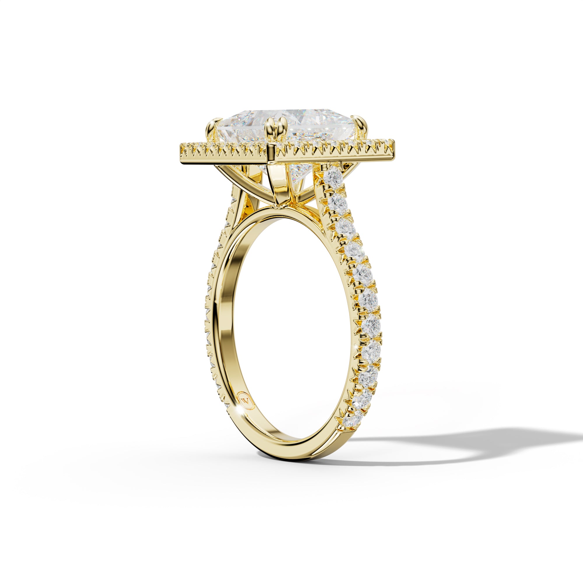 Adeline Princess Cut Engagement Ring