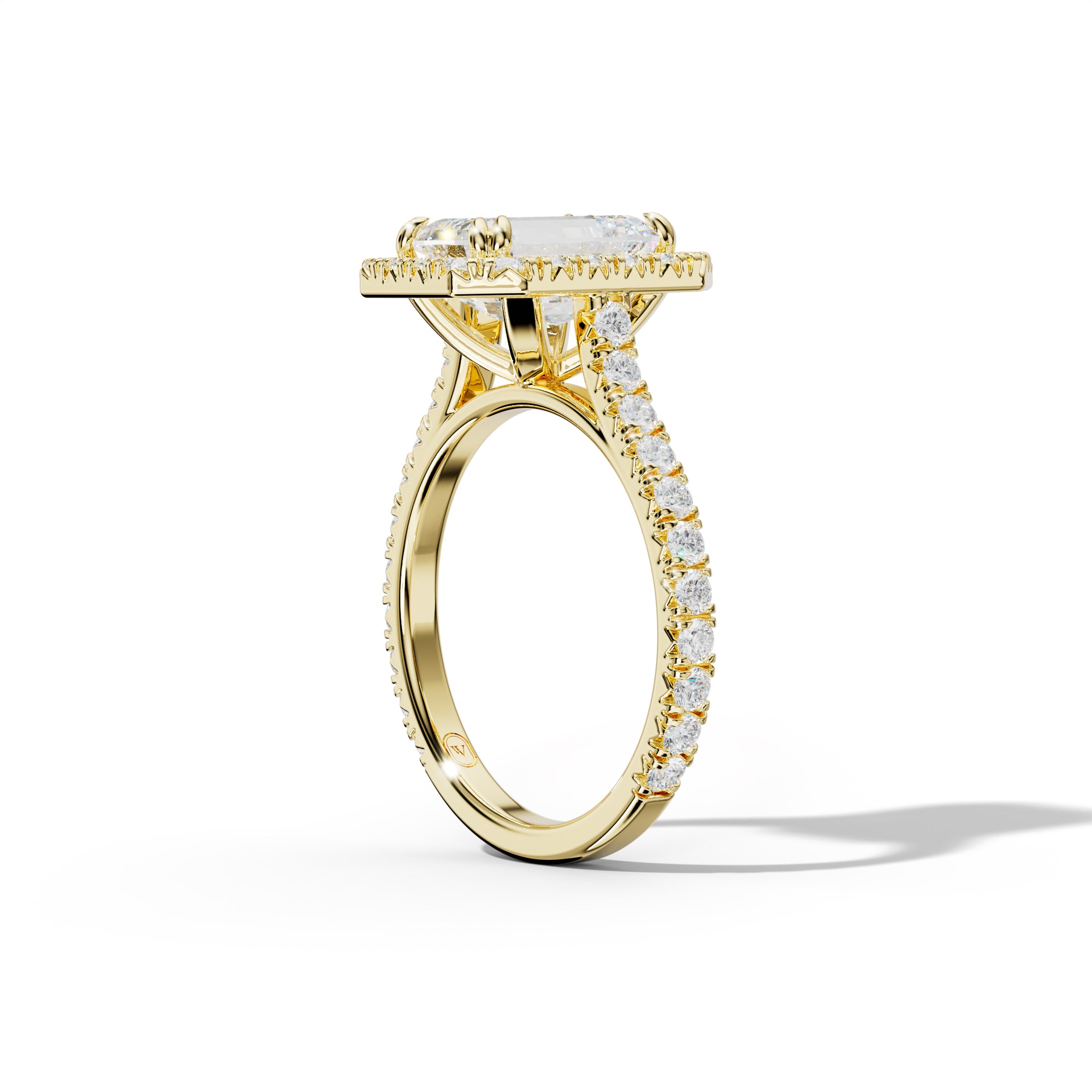 Adeline Emerald Cut Engagement Ring