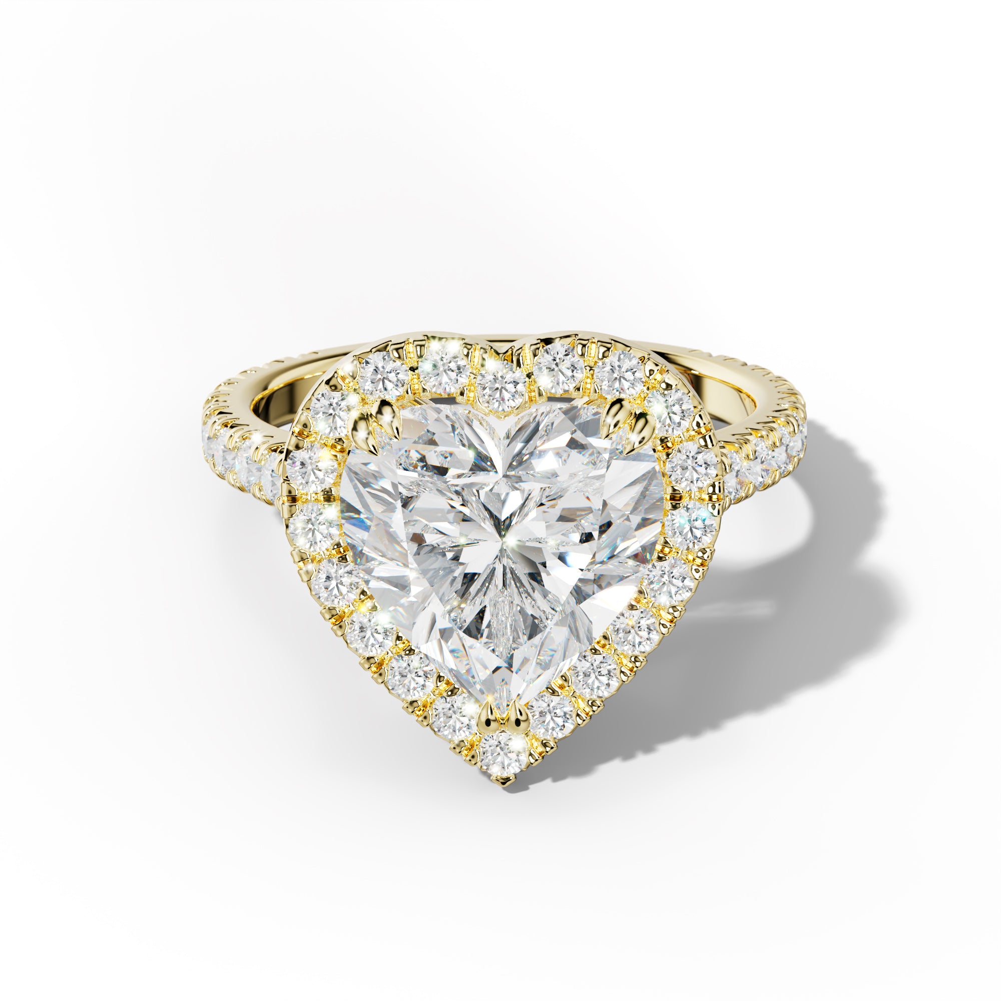 Adeline Heart Cut Engagement Ring