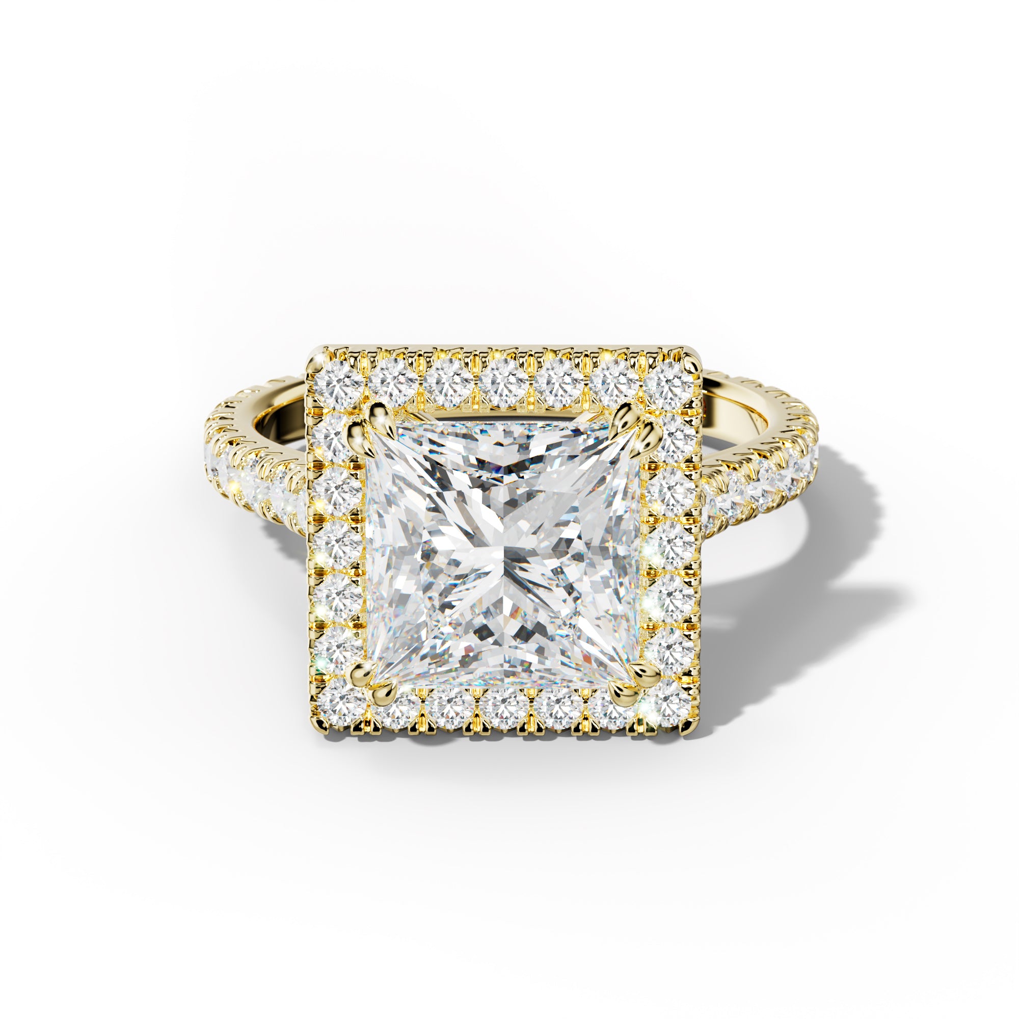 Adeline Princess Cut Engagement Ring