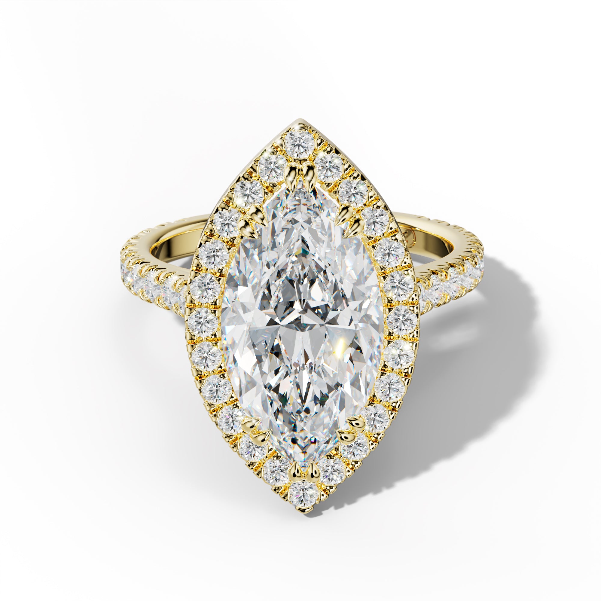 Adeline Marquise Cut Engagement Ring