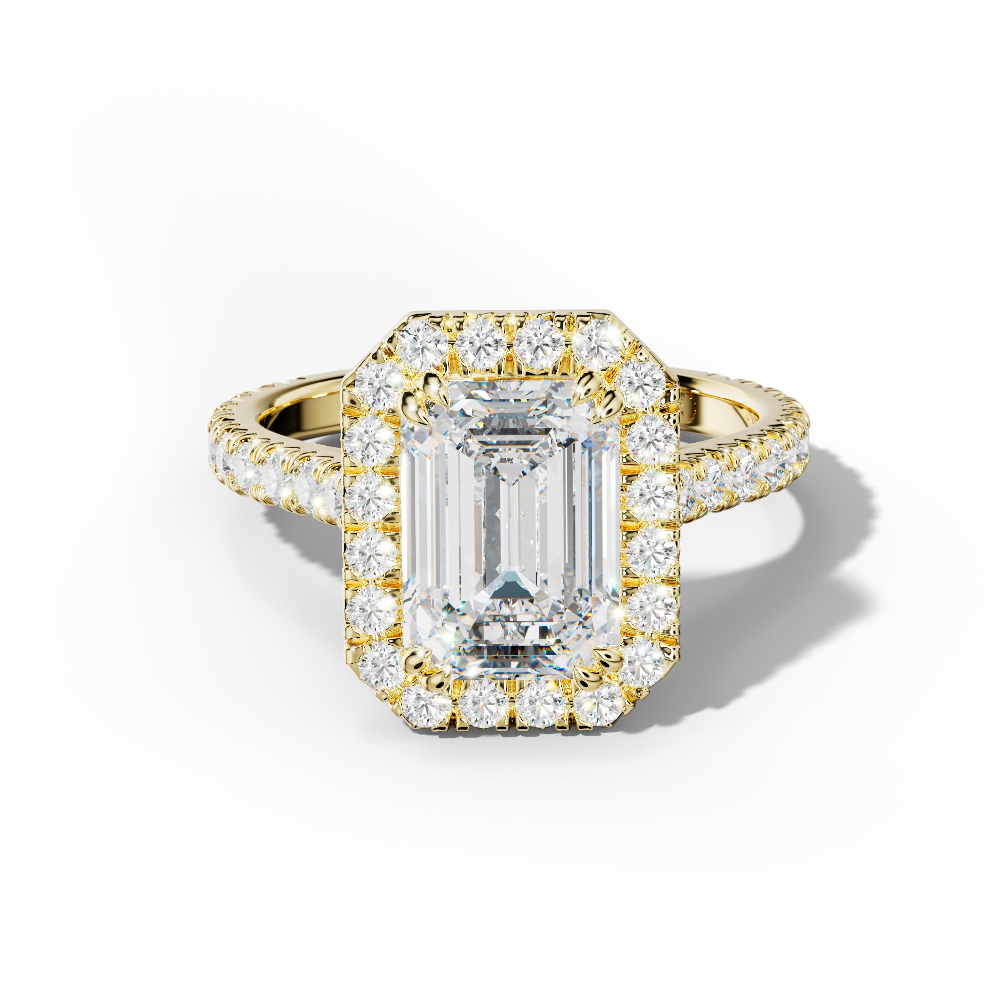 Adeline Emerald Cut Engagement Ring