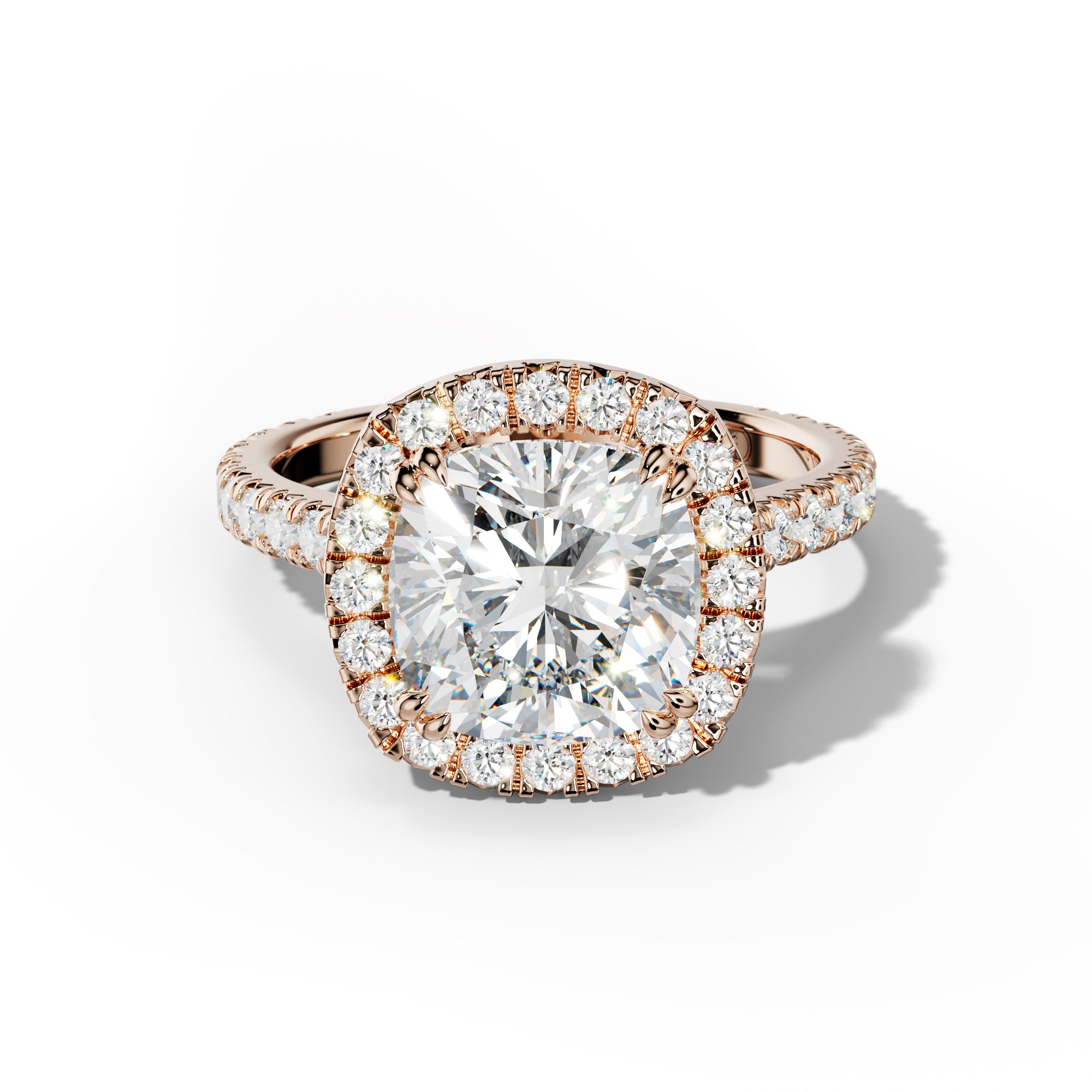 Adeline Cushion Cut Engagement Ring