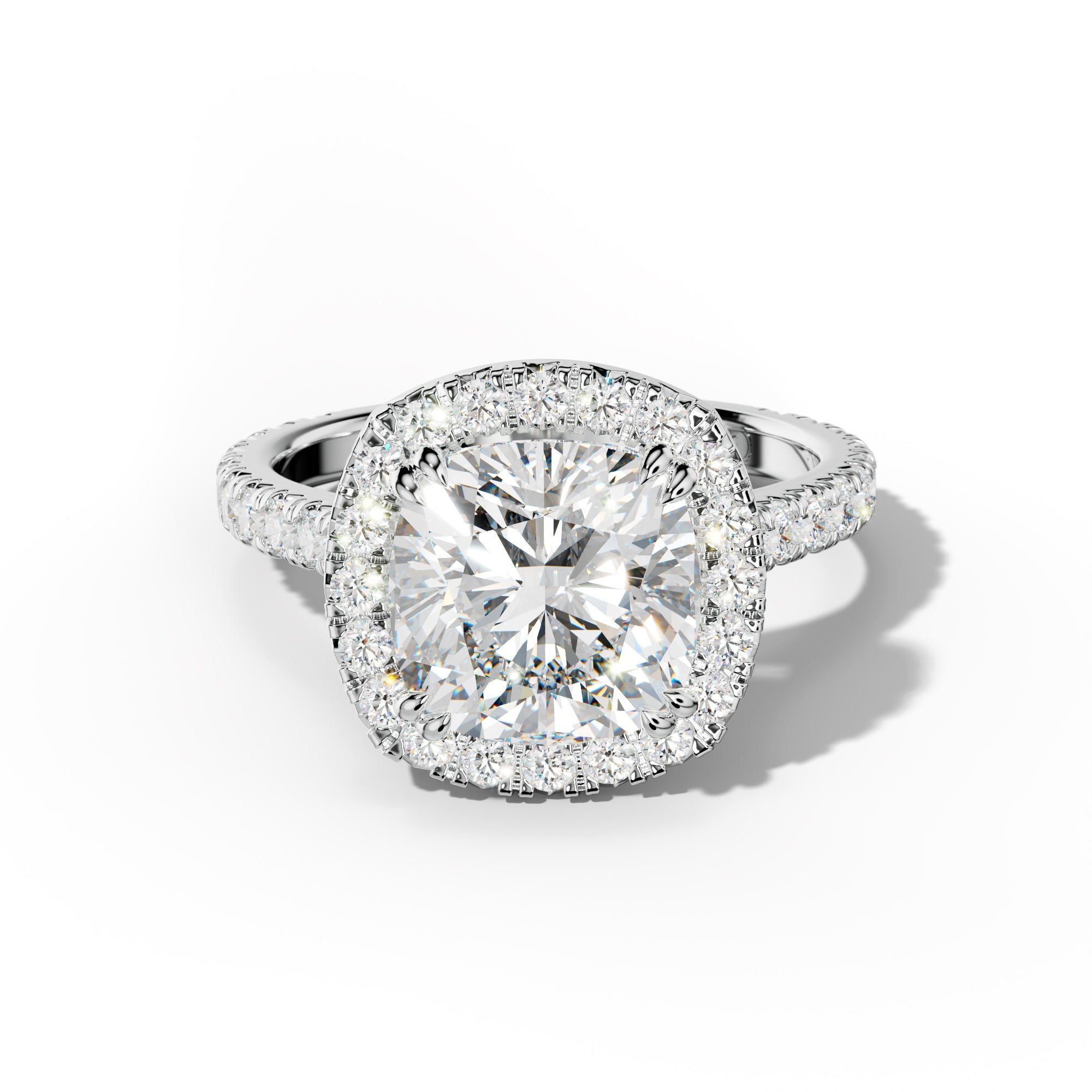 Adeline Cushion Cut Engagement Ring