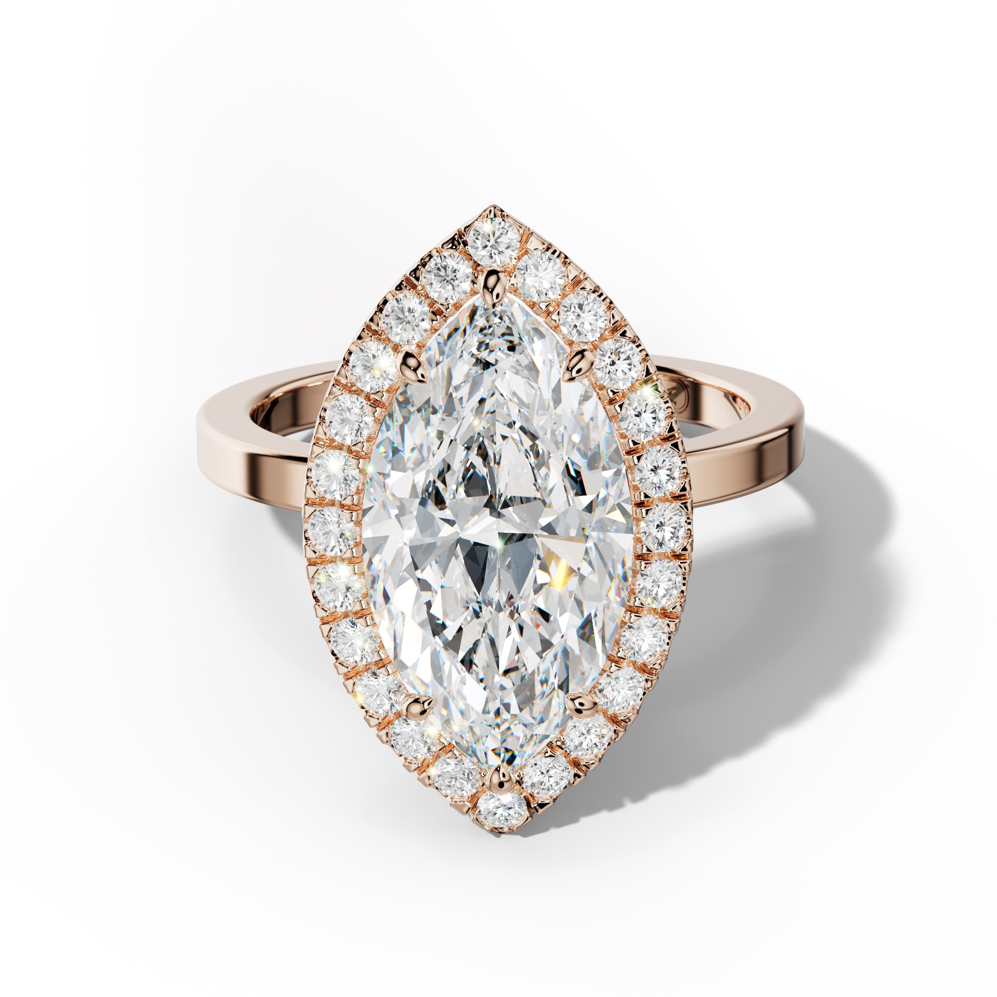 Lila Marquise Cut Engagement Ring