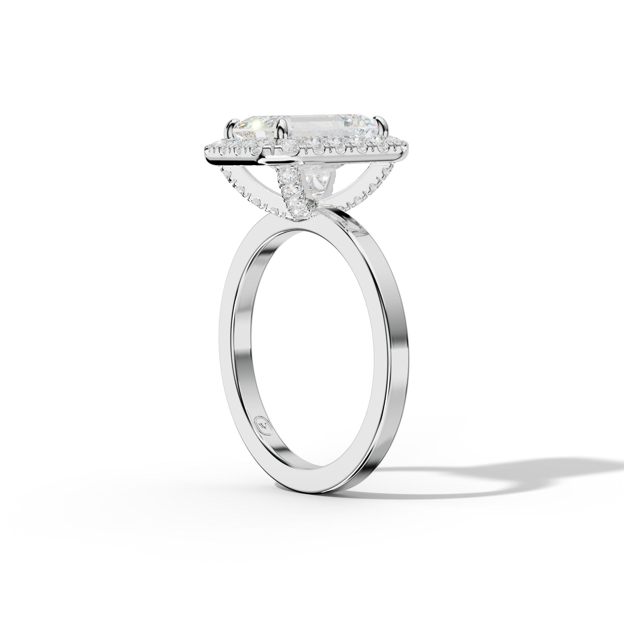 Lila Emerald Cut Engagement Ring