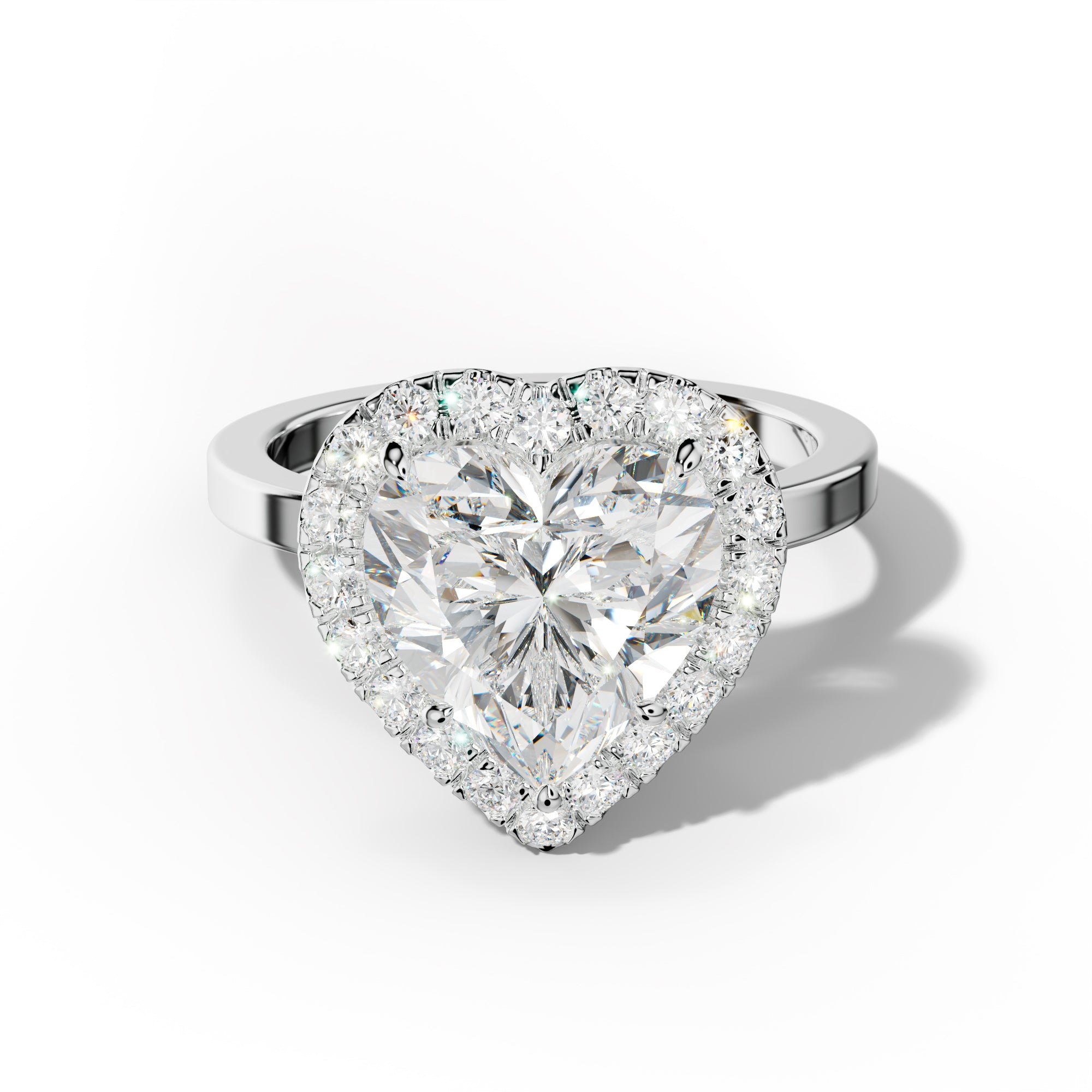 Lila Heart Cut Engagement Ring