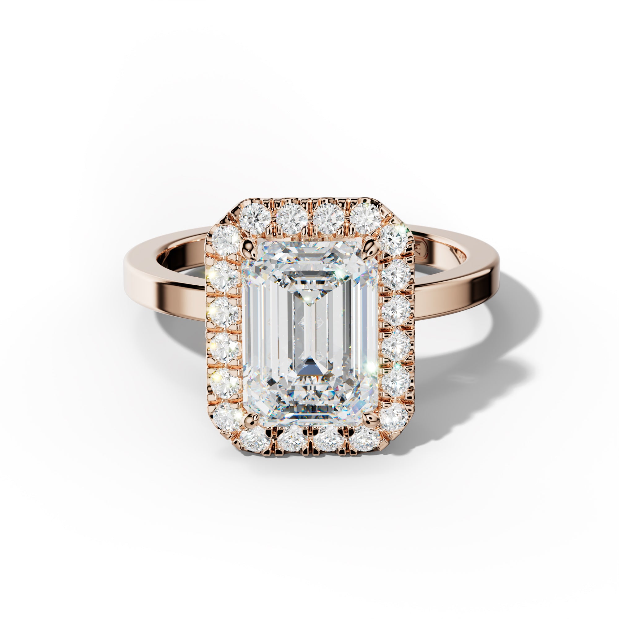 Lila Emerald Cut Engagement Ring