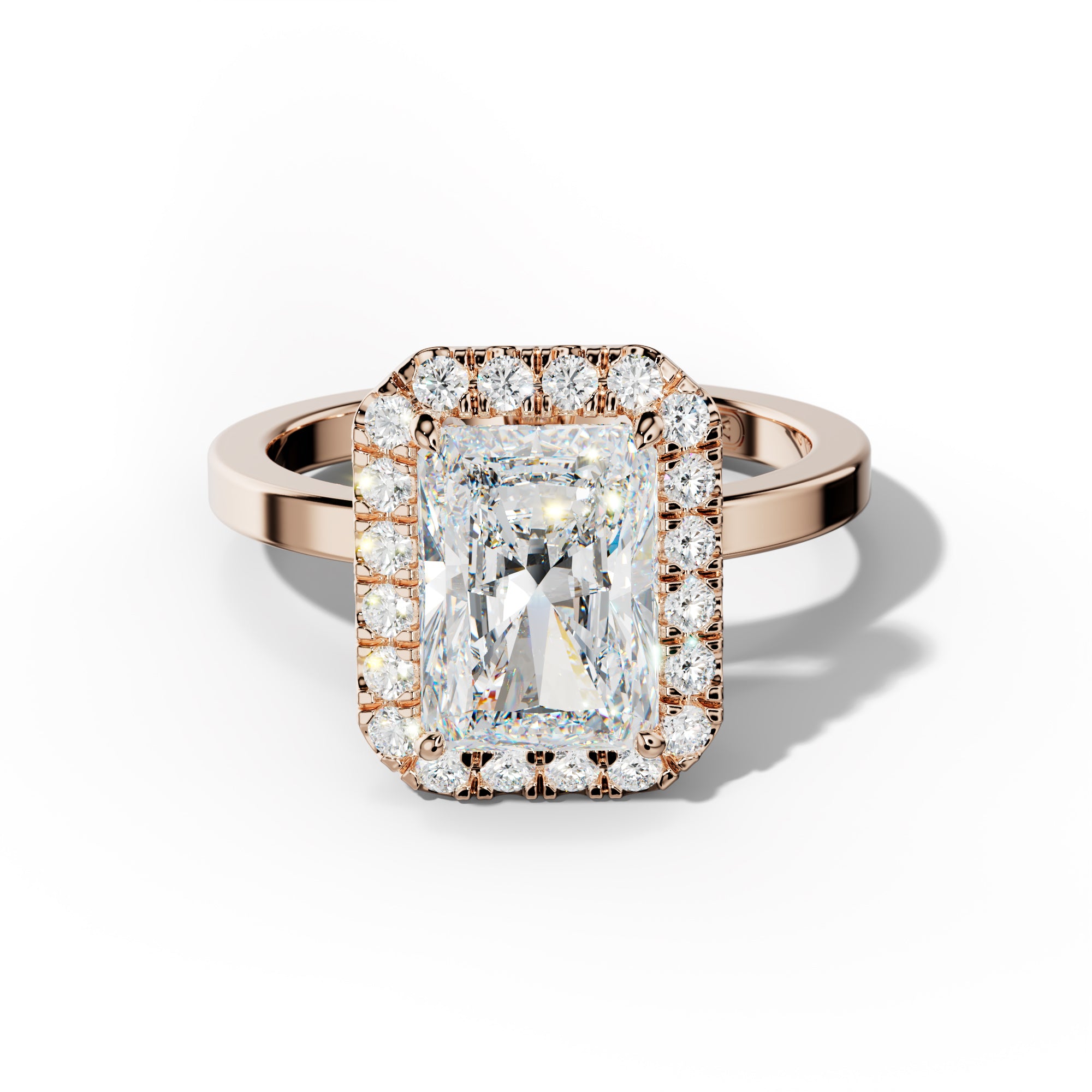 Lila Radiant Cut Engagement Ring