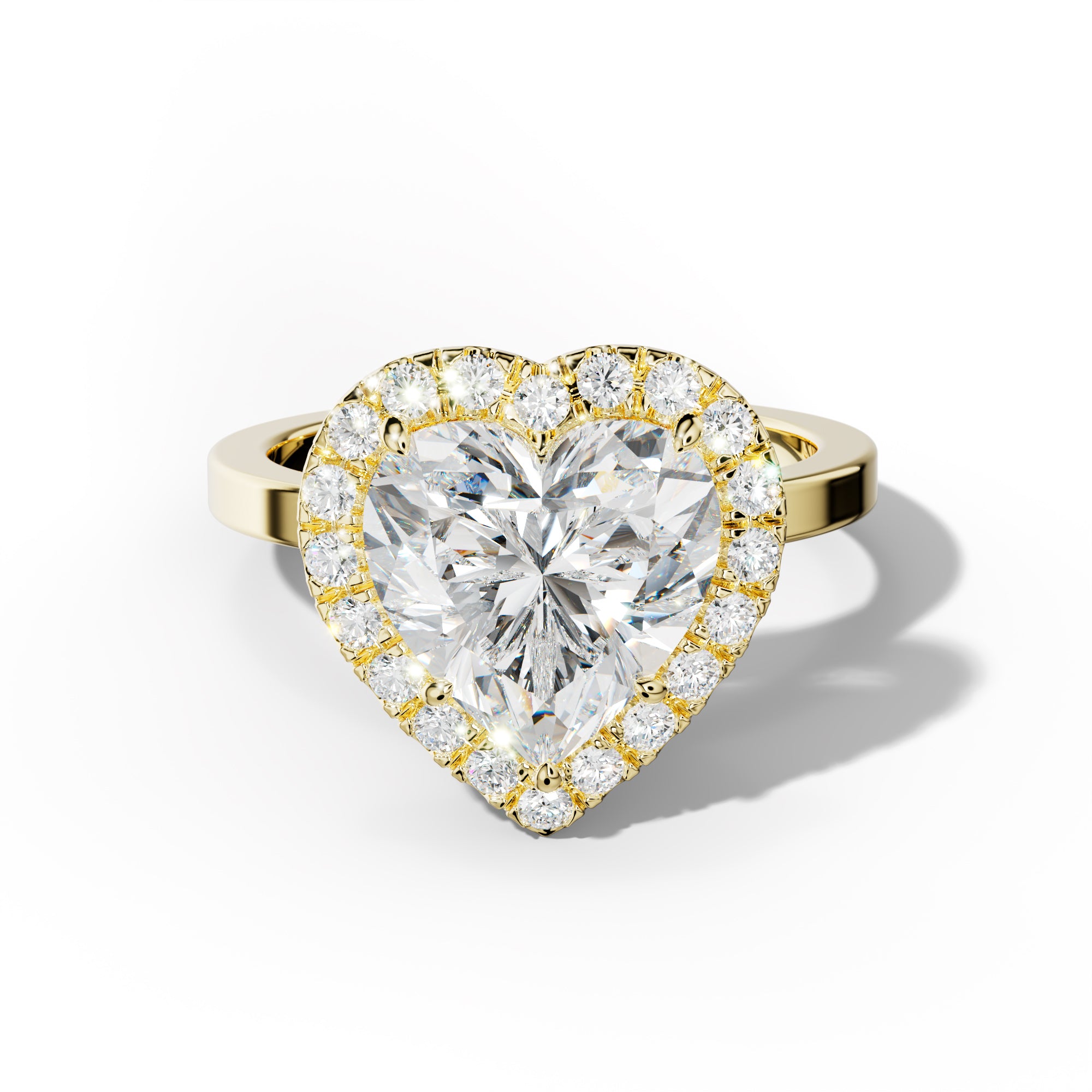 Lila Heart Cut Engagement Ring
