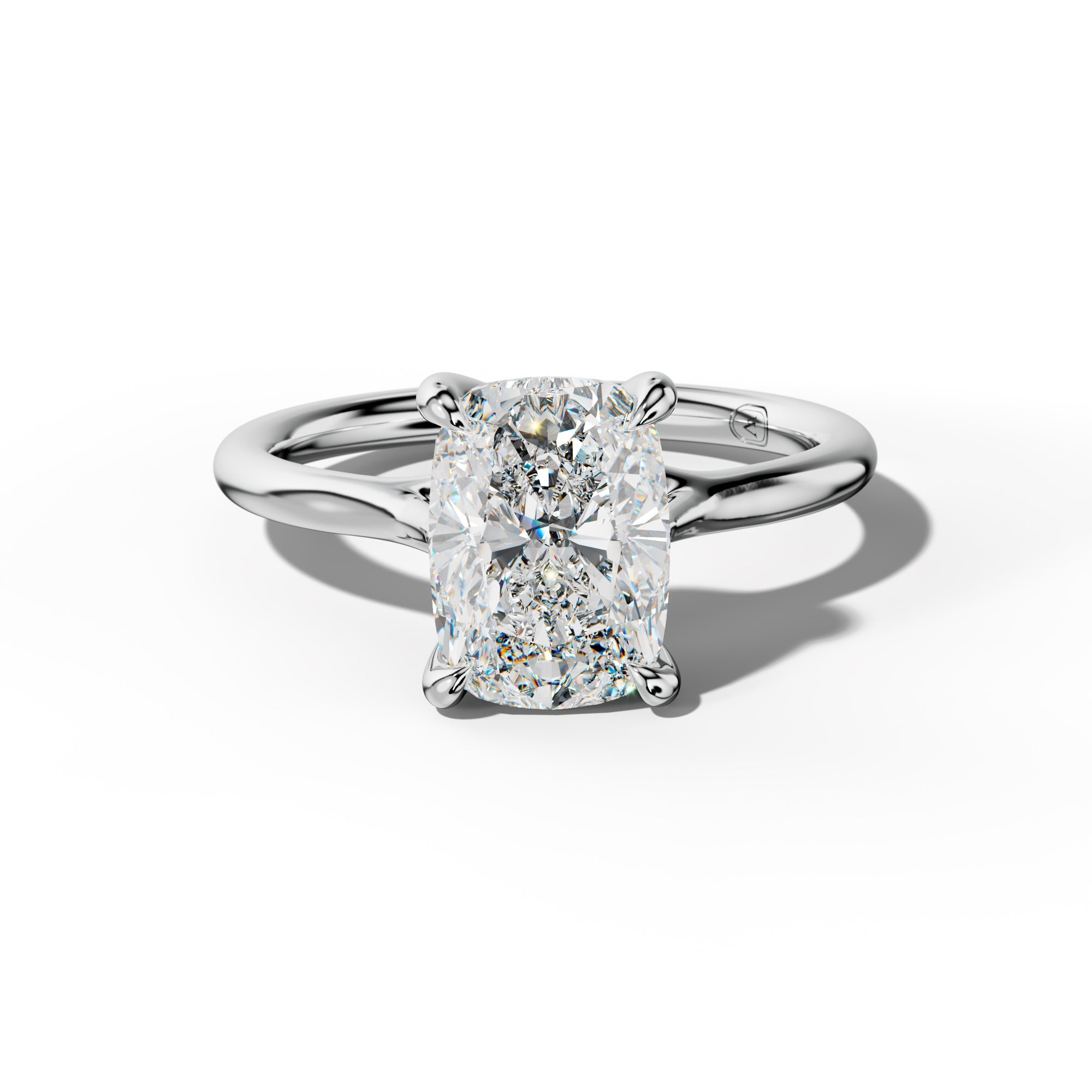 Yuna Elongated Cushion Diamond Engagement Ring