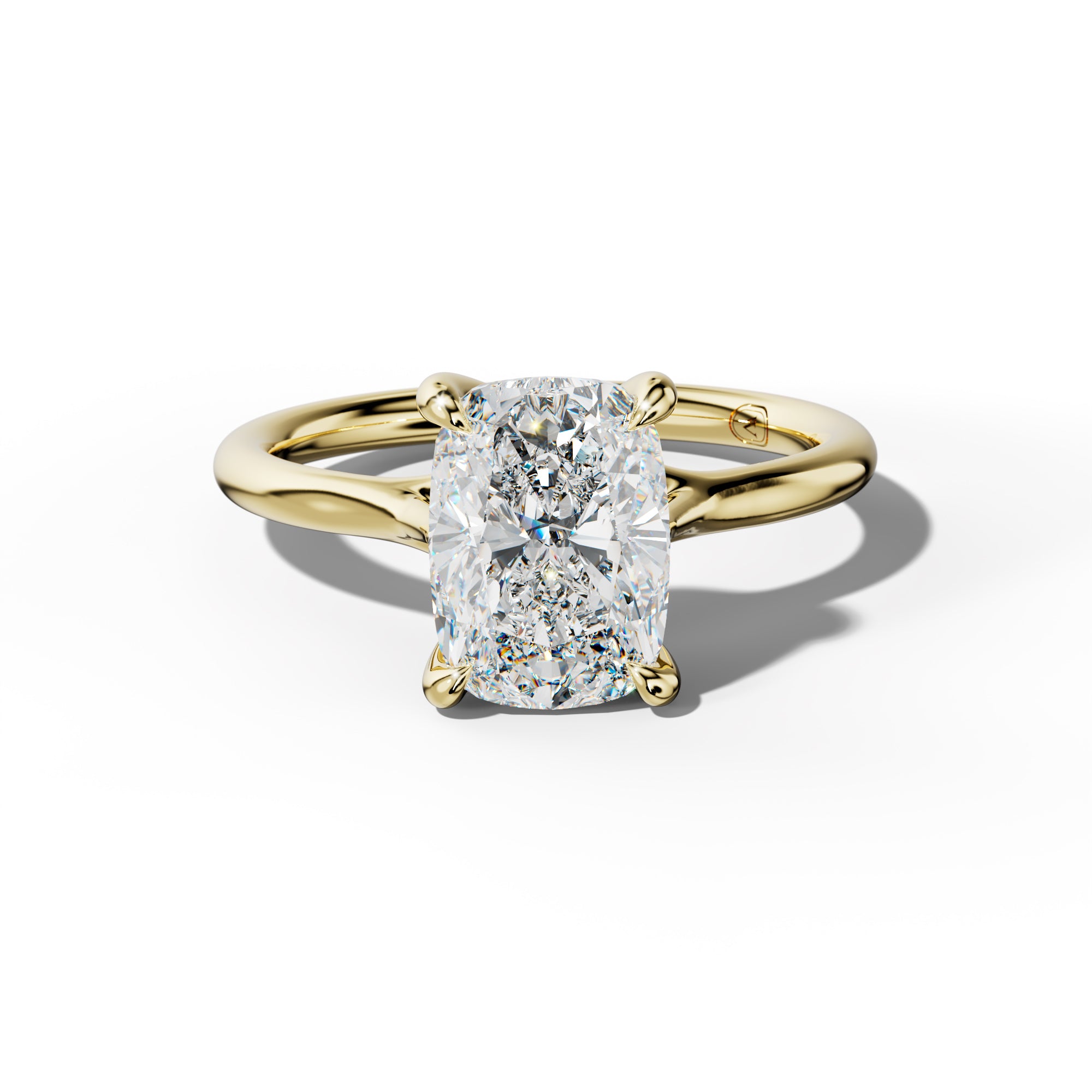 Yuna Elongated Cushion Diamond Engagement Ring
