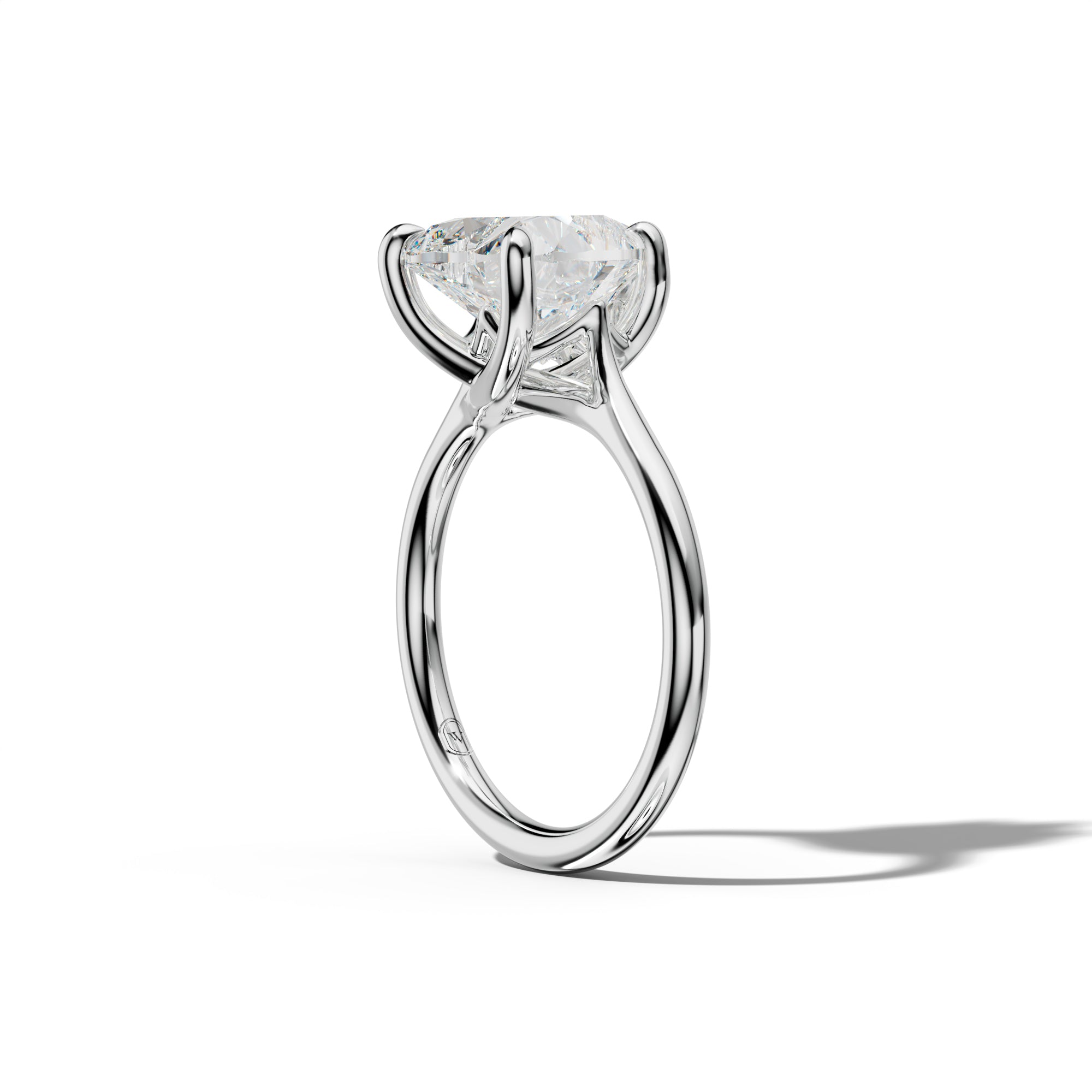 Yuna Heart Diamond Engagement Ring