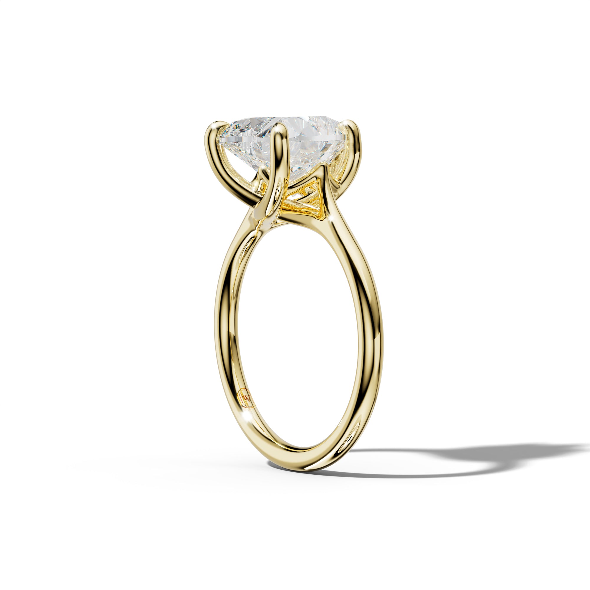 Yuna Heart Diamond Engagement Ring
