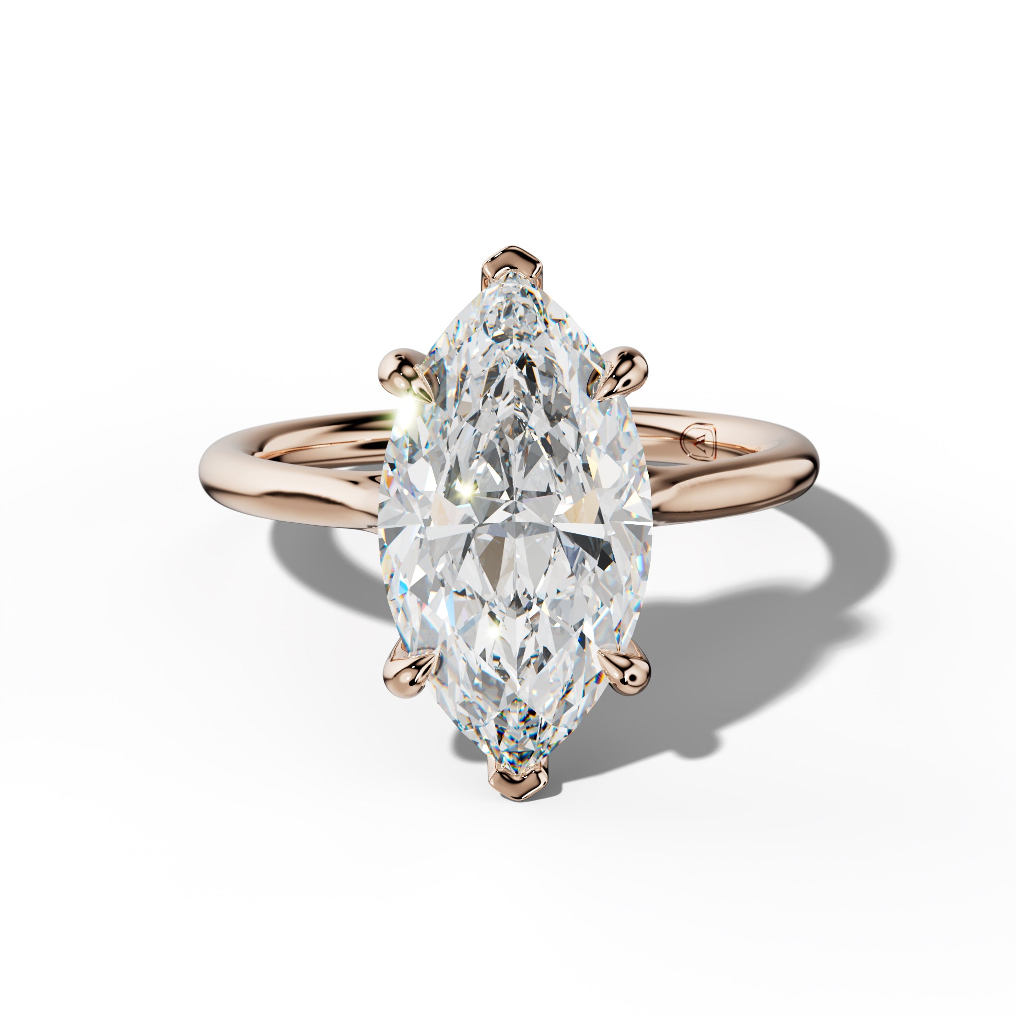 Yuna Marquise Diamond Engagement Ring