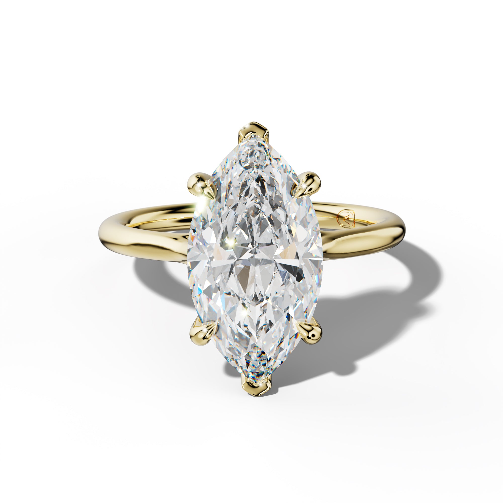 Yuna Marquise Diamond Engagement Ring