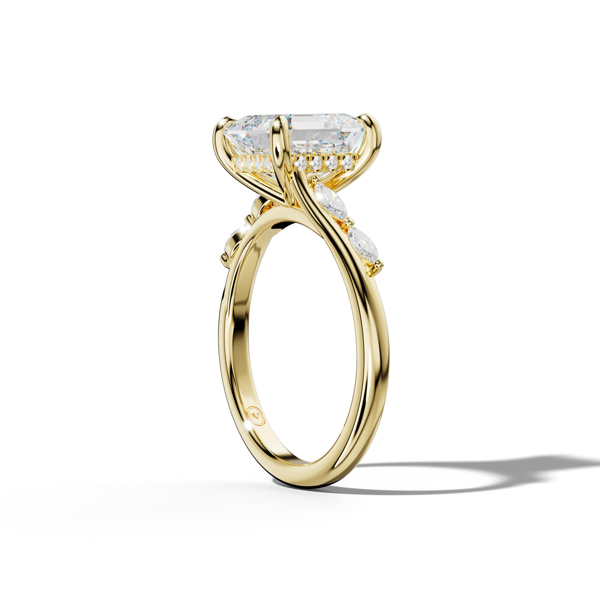 Jennie Asscher Diamond Engagement Ring