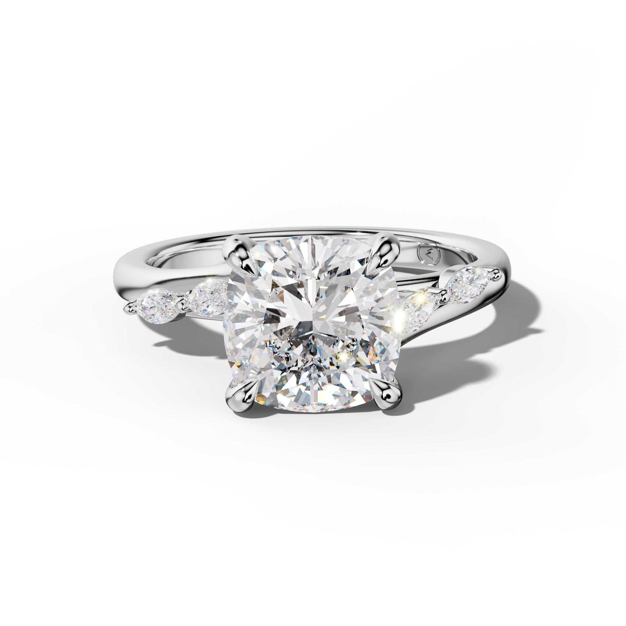 Jennie Cushion Diamond Engagement Ring