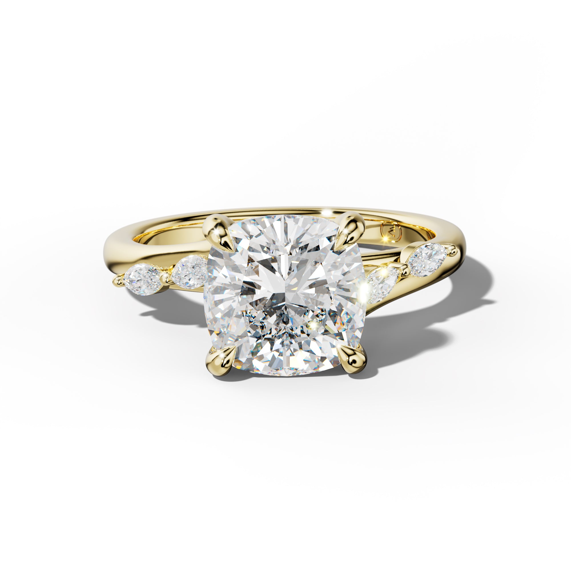Jennie Cushion Diamond Engagement Ring