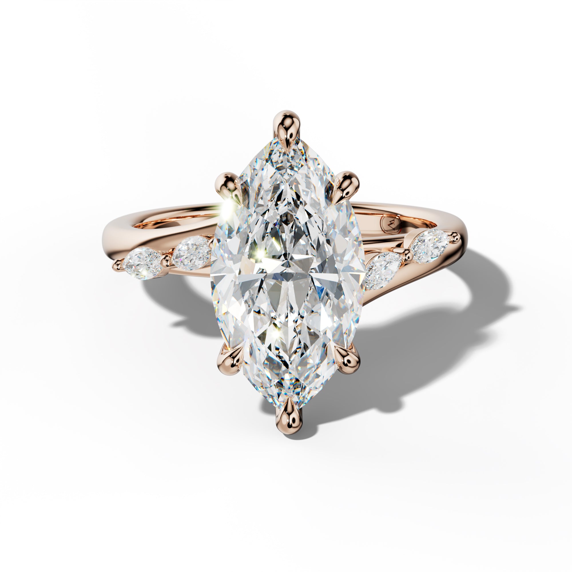 Jennie Marquise Diamond Engagement Ring