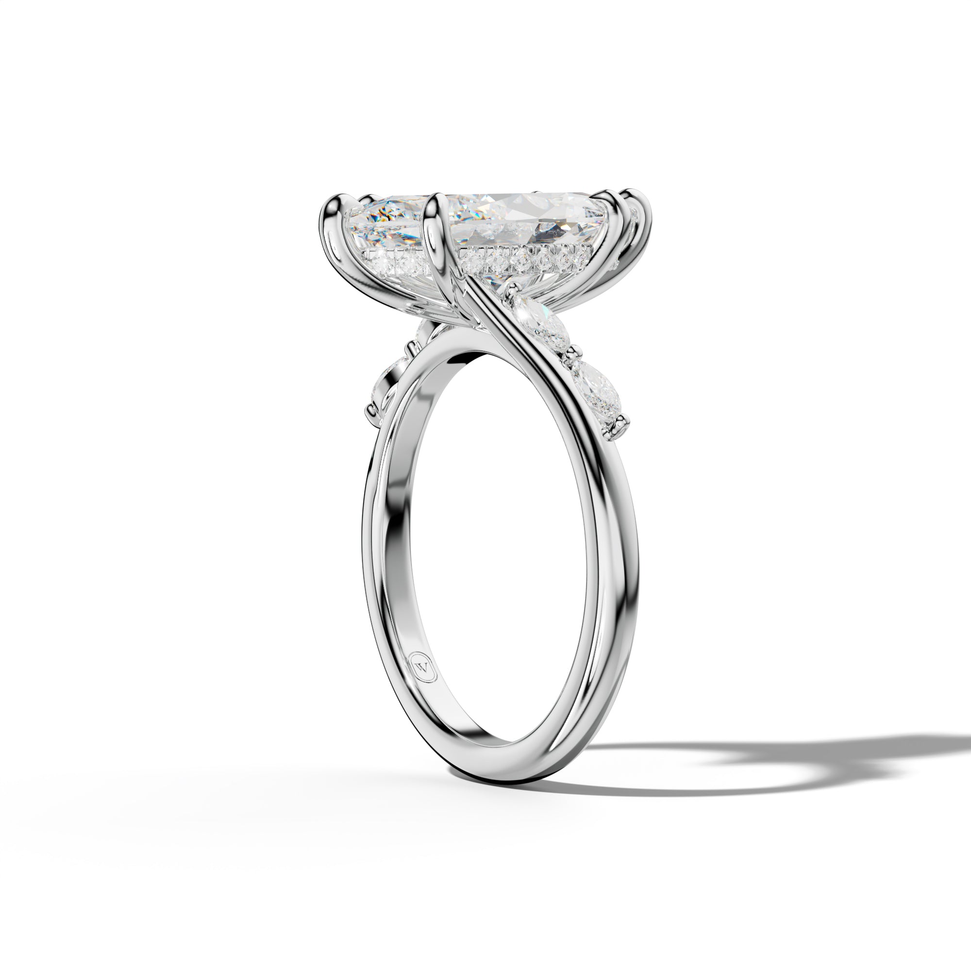 Jennie Marquise Diamond Engagement Ring