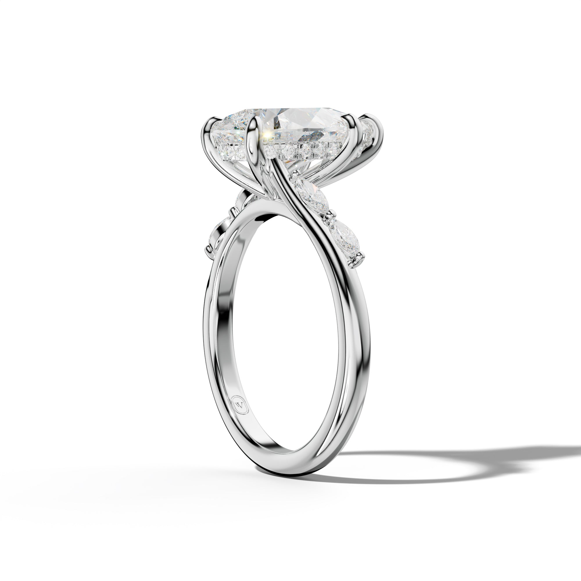 Jennie Pear Shape Engagement Ring