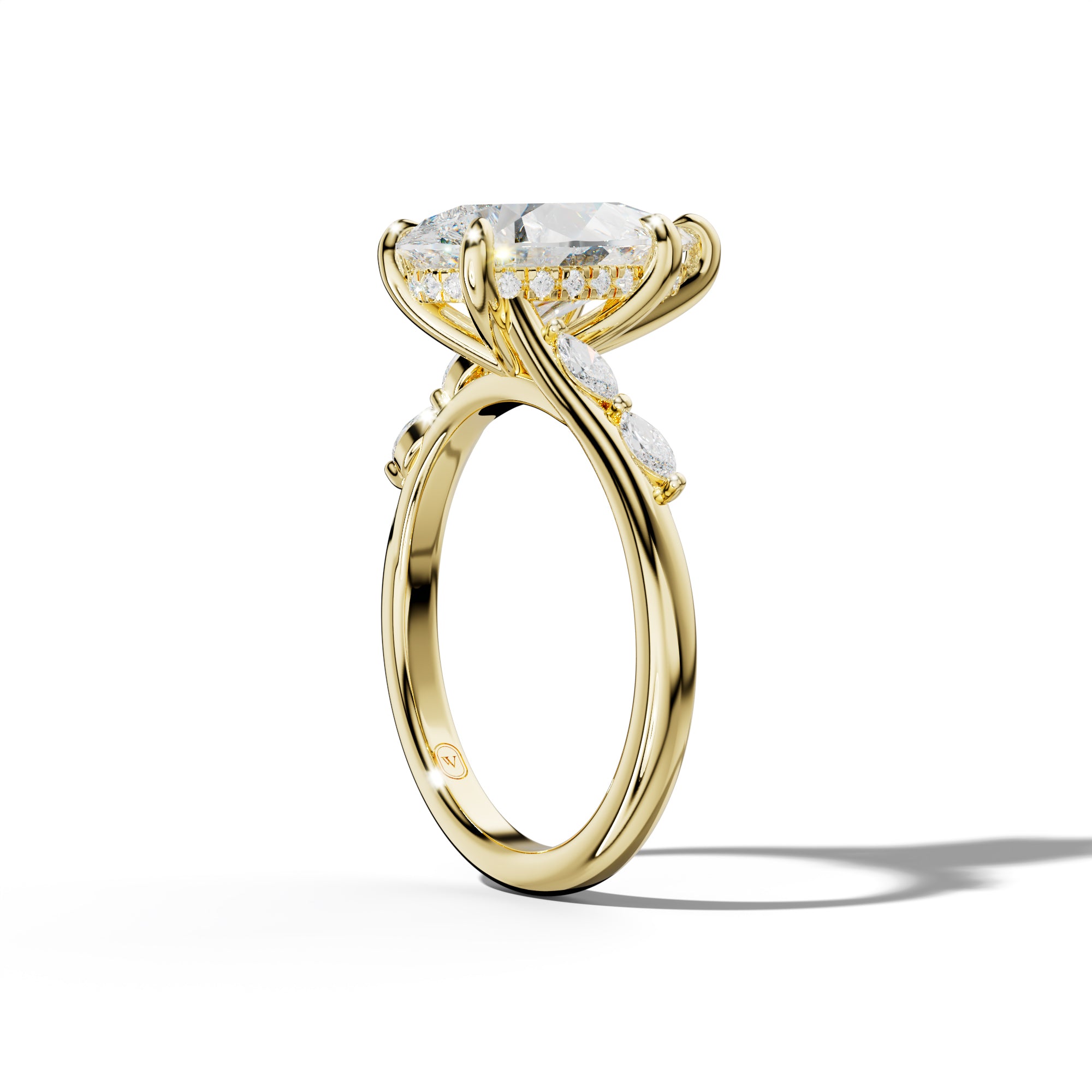 Jennie Pear Shape Engagement Ring