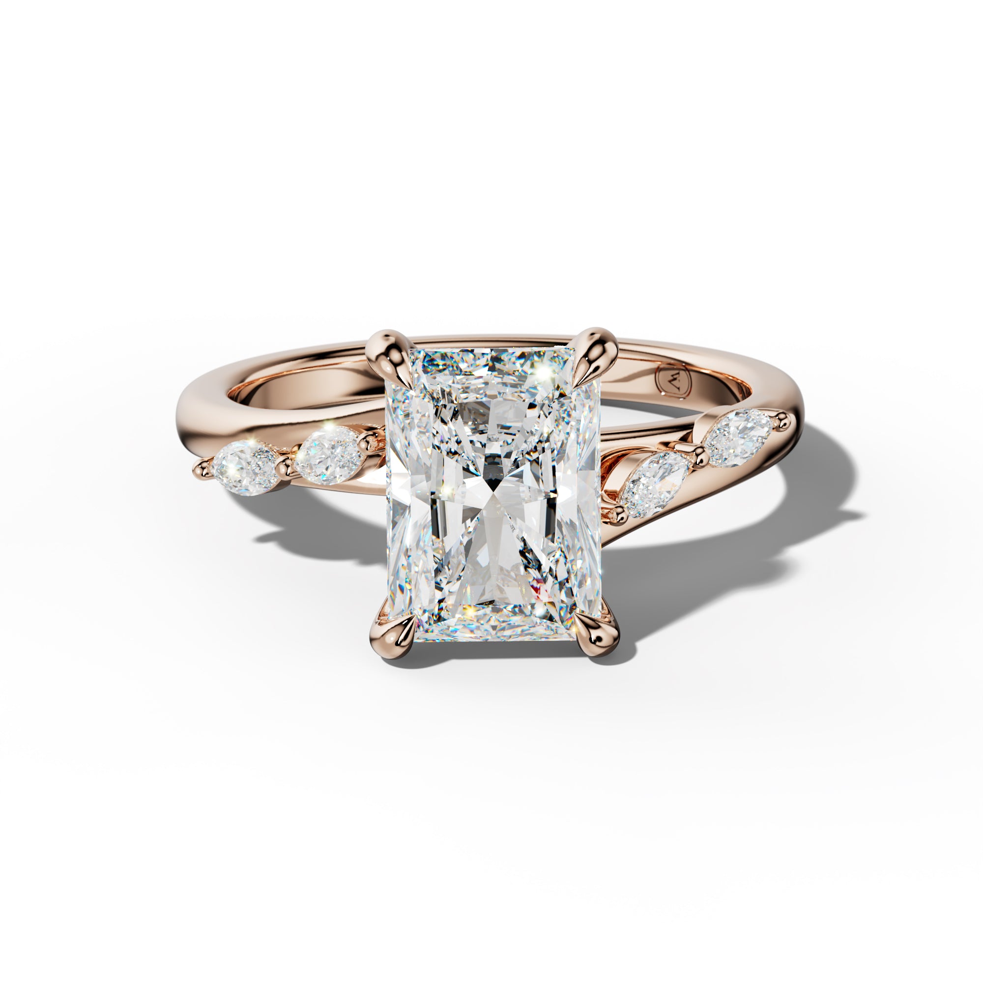 Jennie Radiant Diamond Engagement Ring