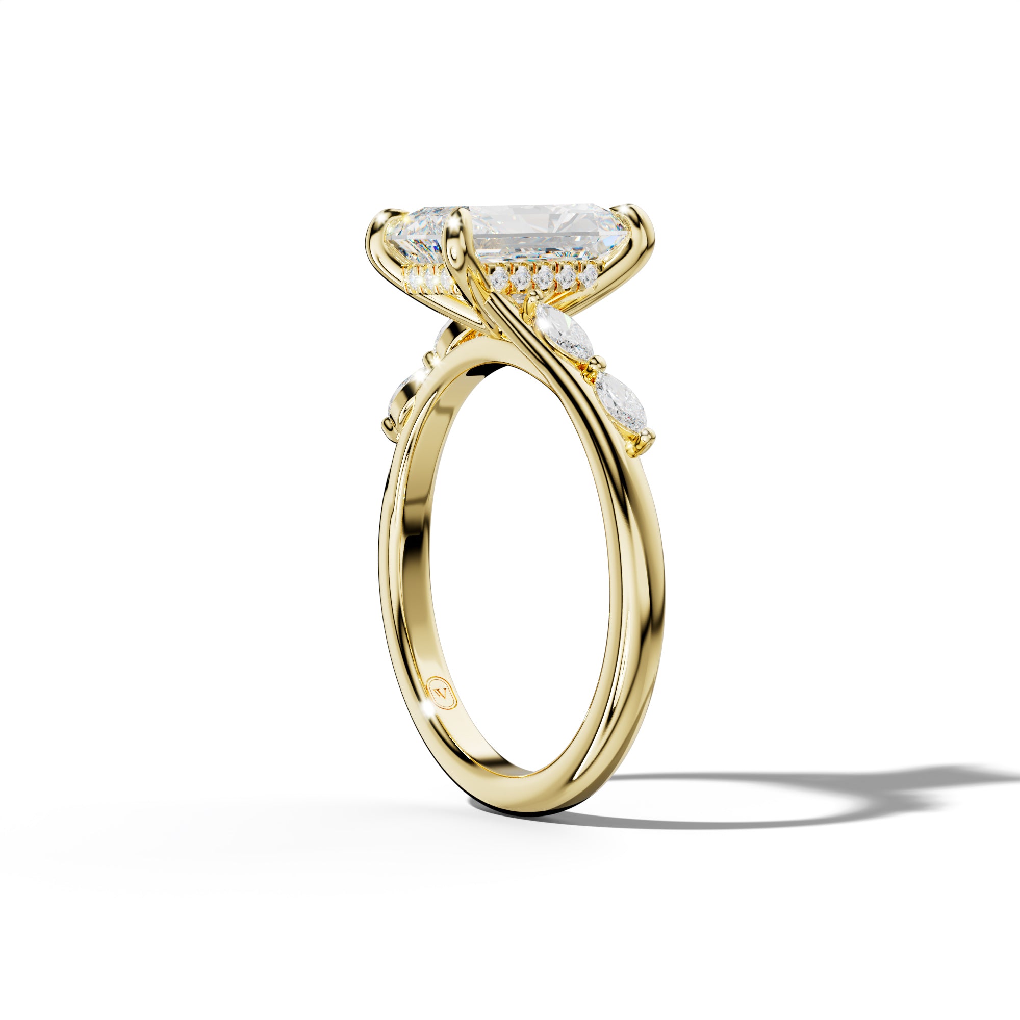 Jennie Radiant Diamond Engagement Ring