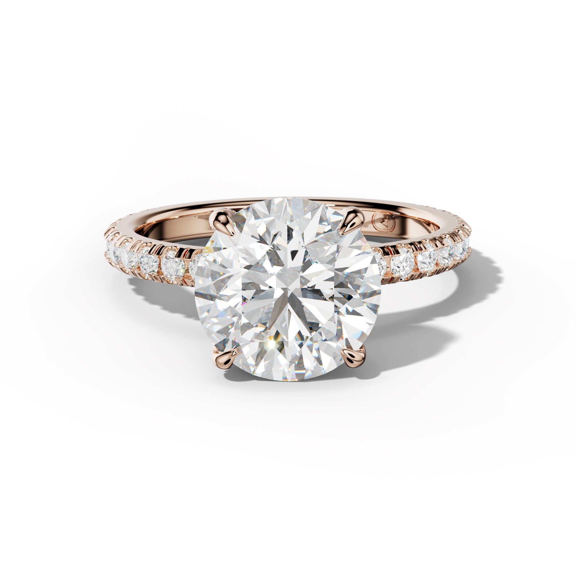 Juliet Round Diamond Engagement Ring