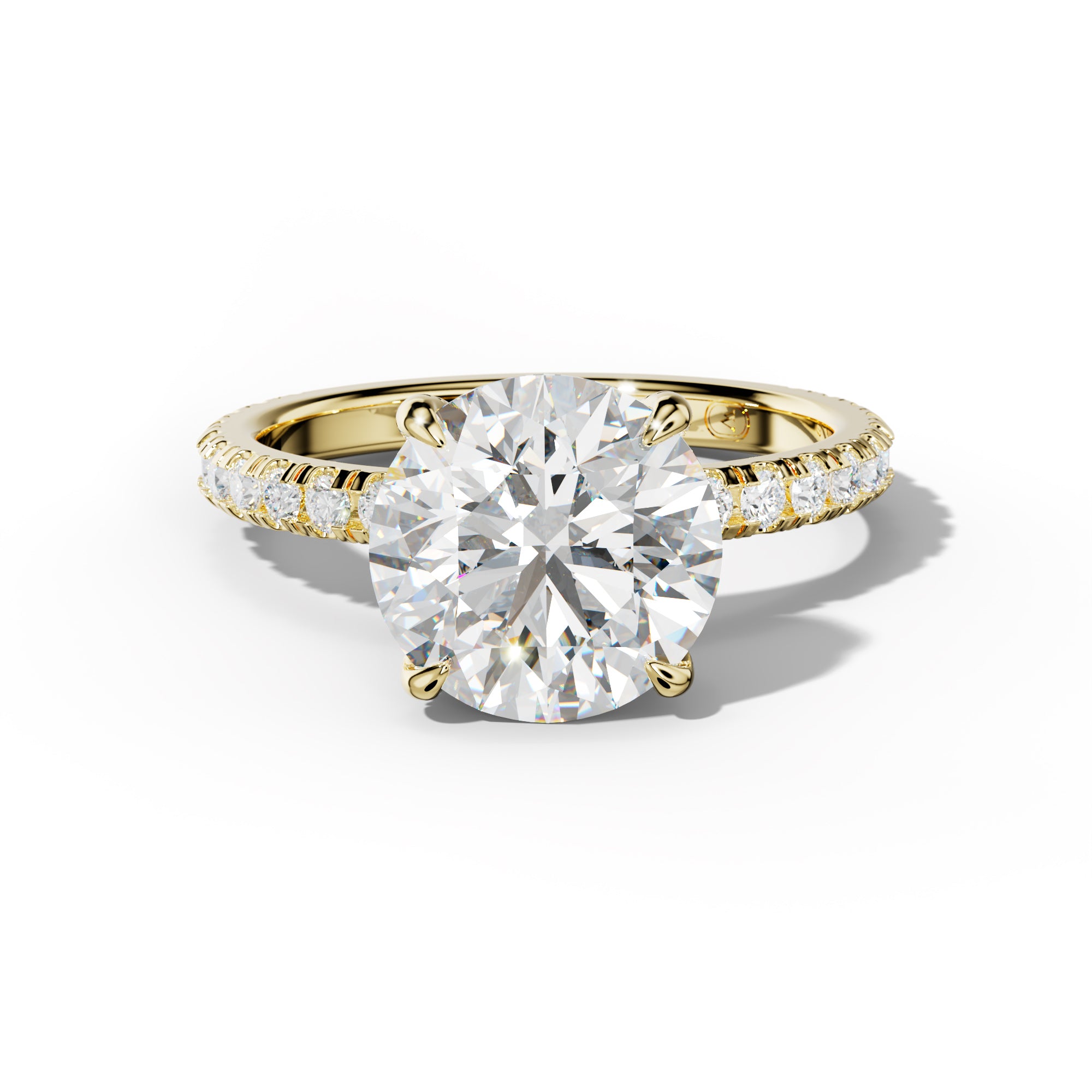 Juliet Round Diamond Engagement Ring