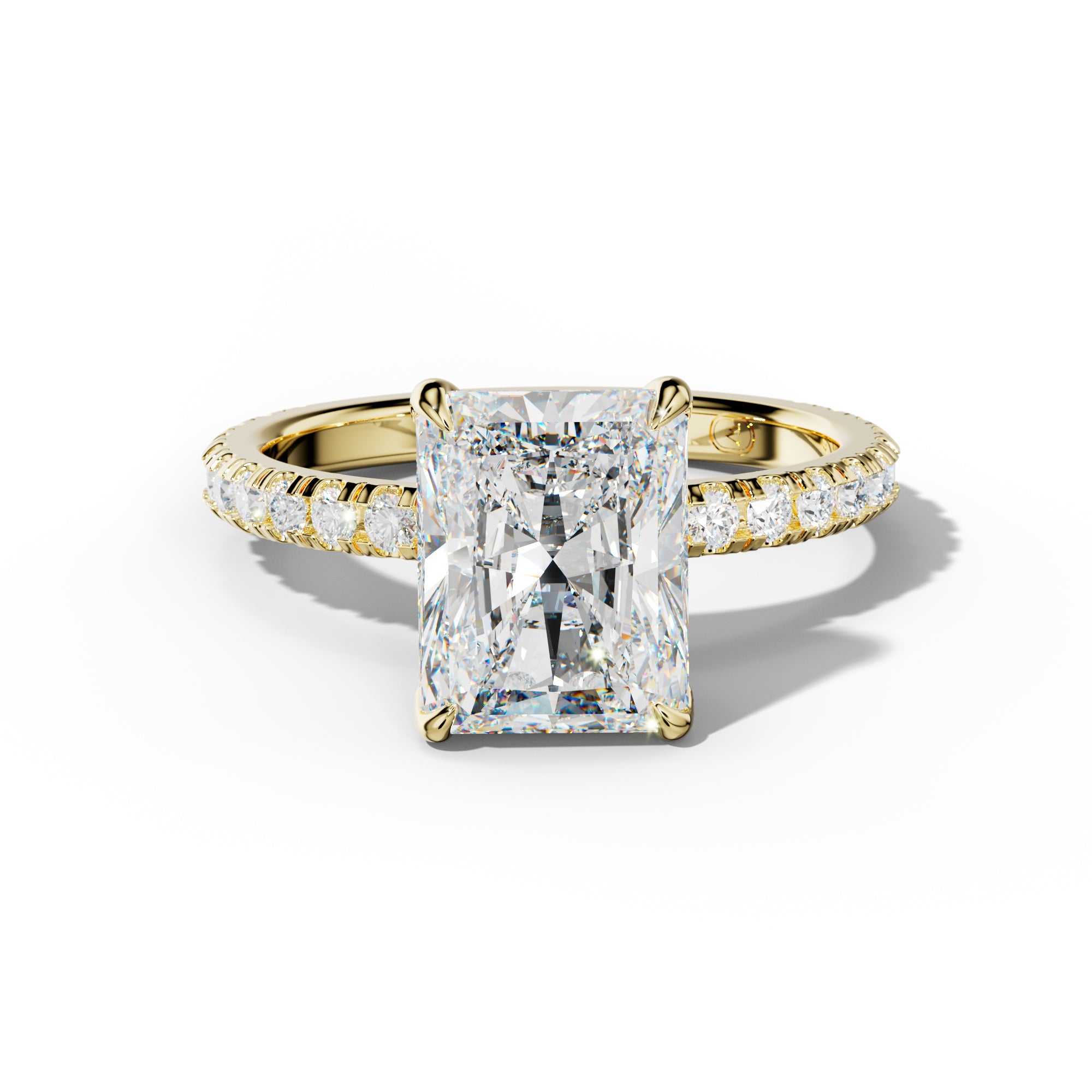 Juliet Radiant Cut Engagement Ring