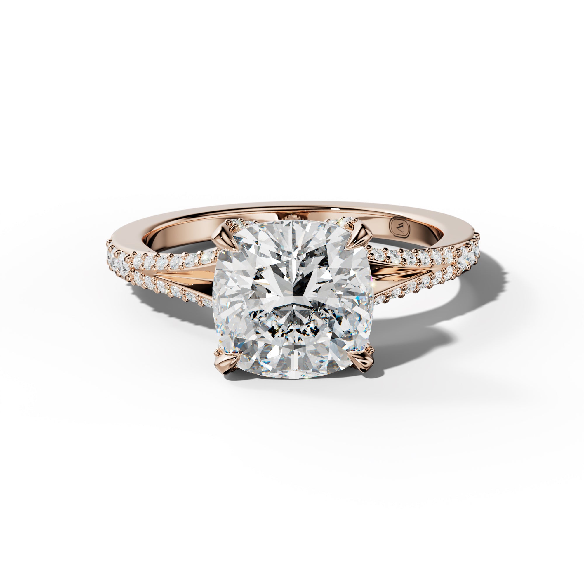 Samantha Cushion Diamond Engagement Ring