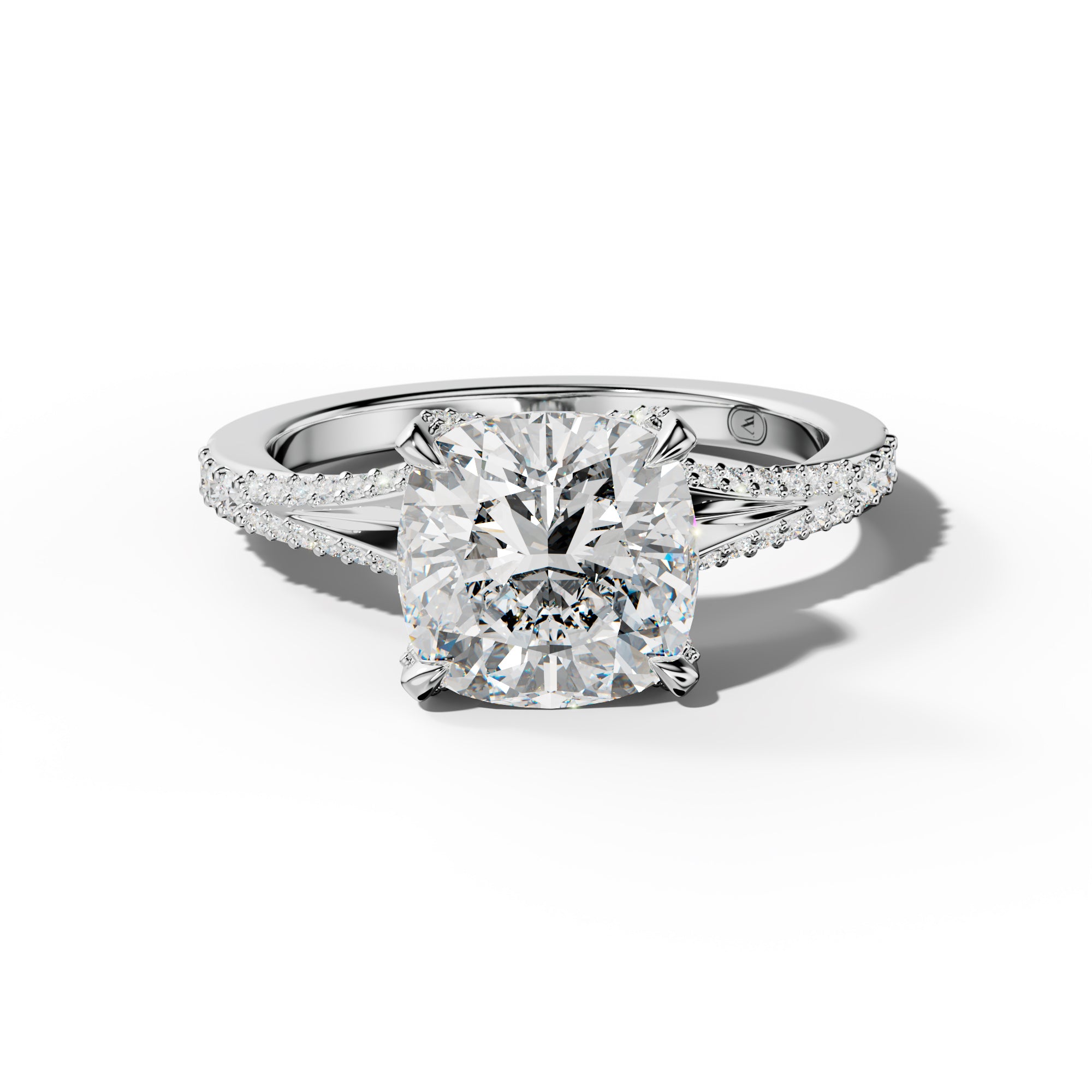 Samantha Cushion Diamond Engagement Ring