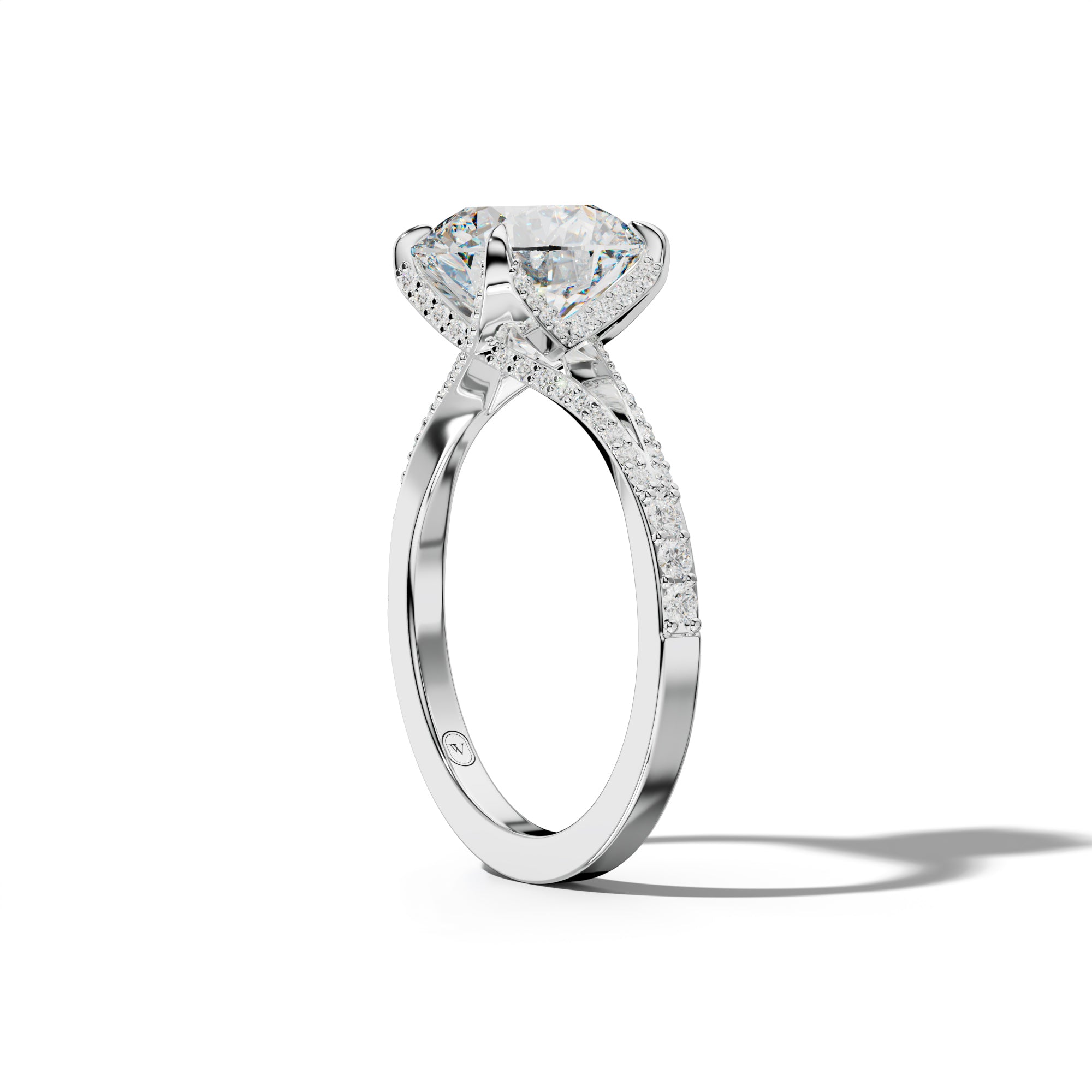 Samantha Round Diamond Engagement Ring