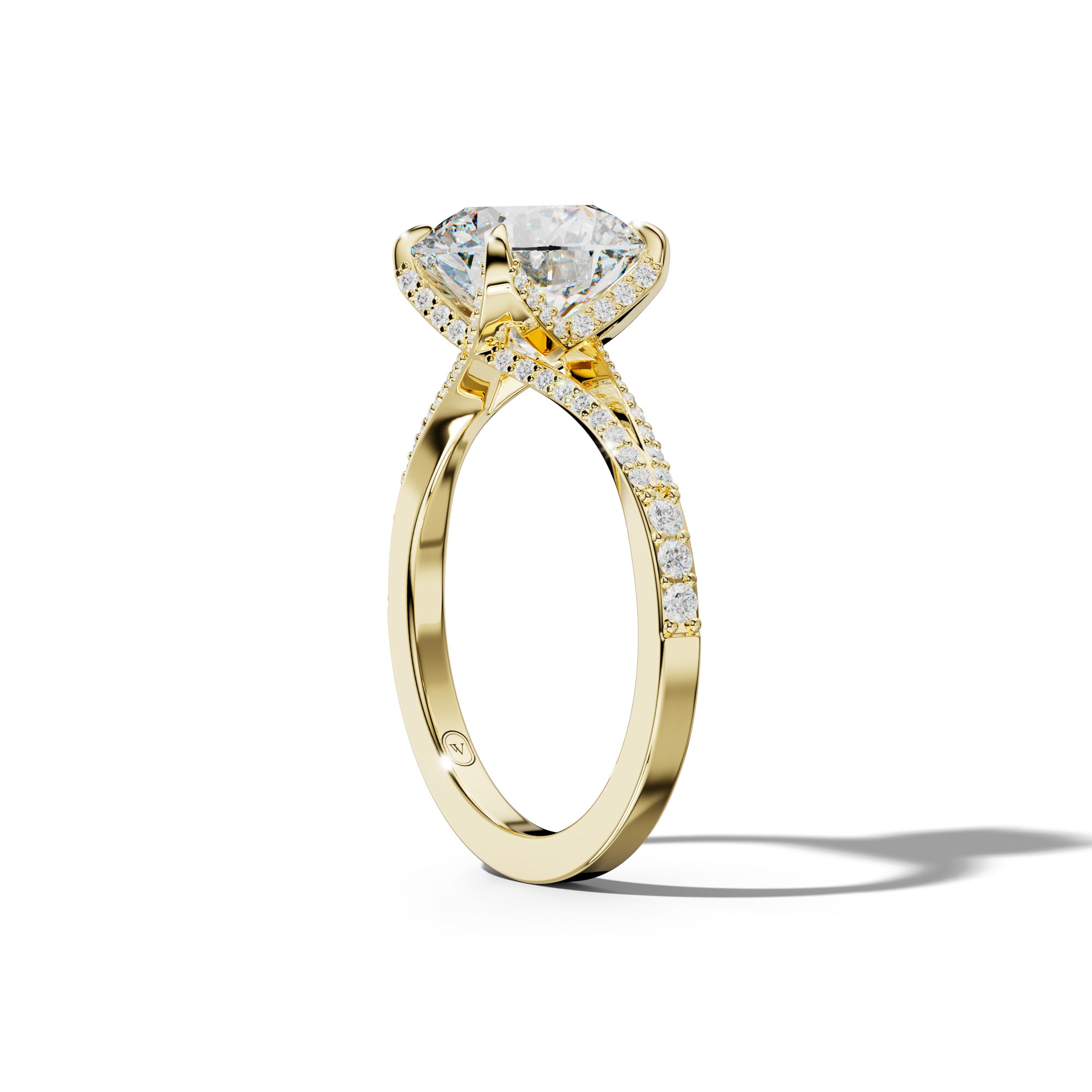 Samantha Round Diamond Engagement Ring