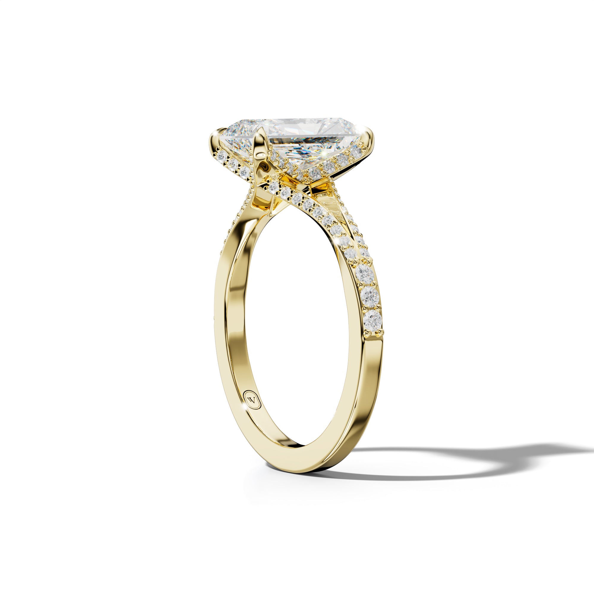 Samantha Radiant Diamond Engagement Ring