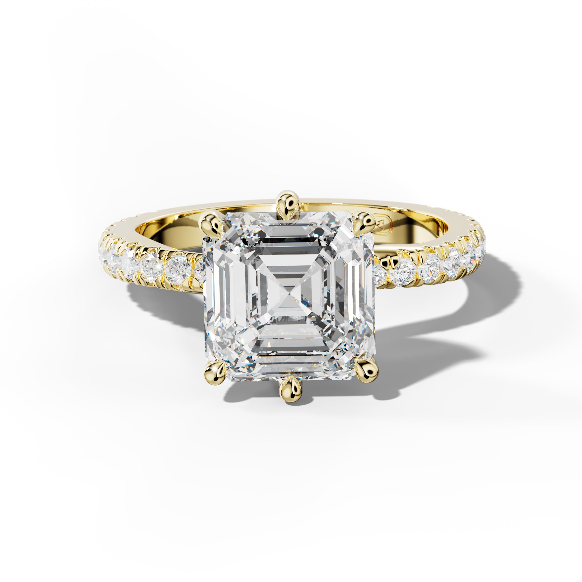 Lisa Asscher Diamond Engagement Ring