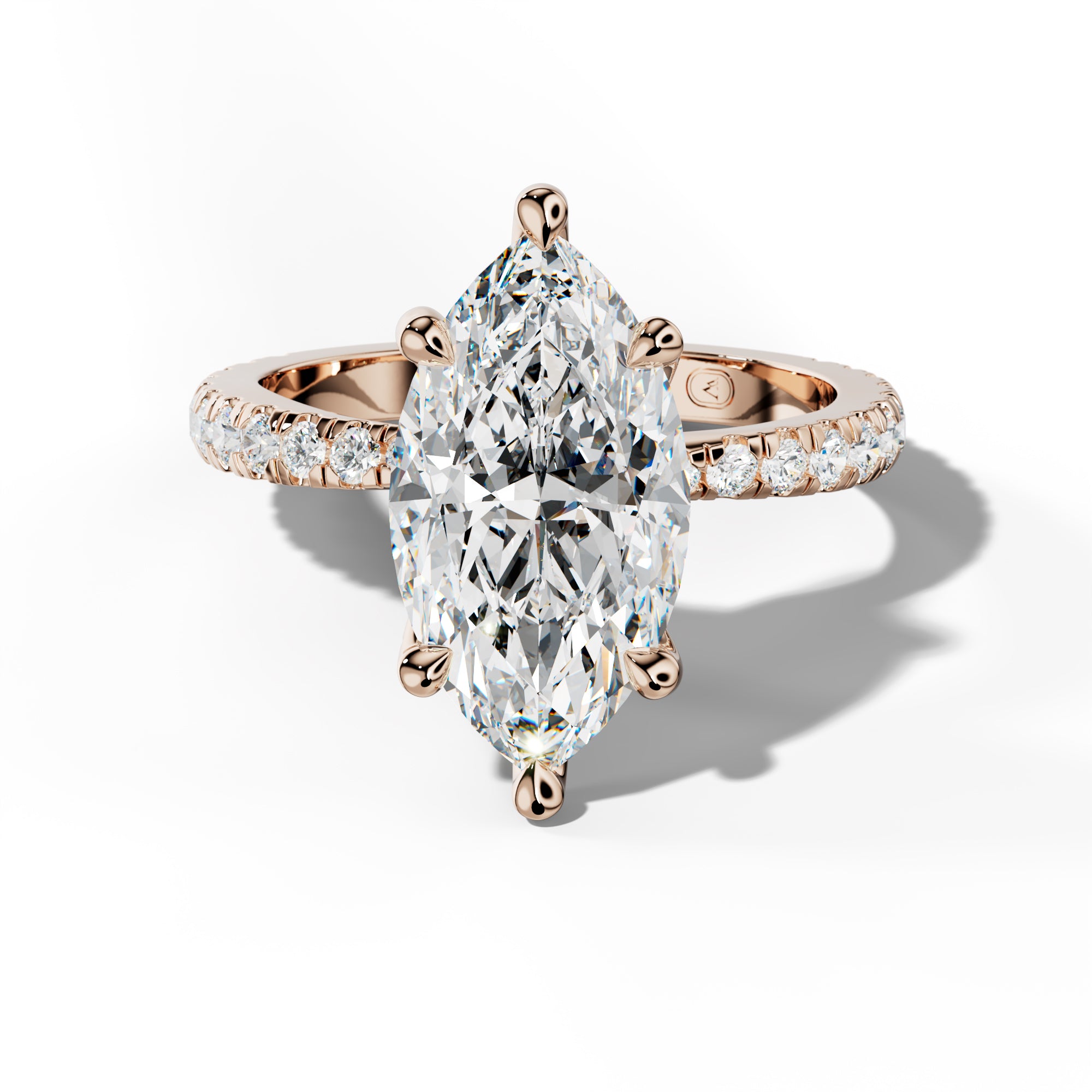 Lisa Marquise Diamond Engagement Ring