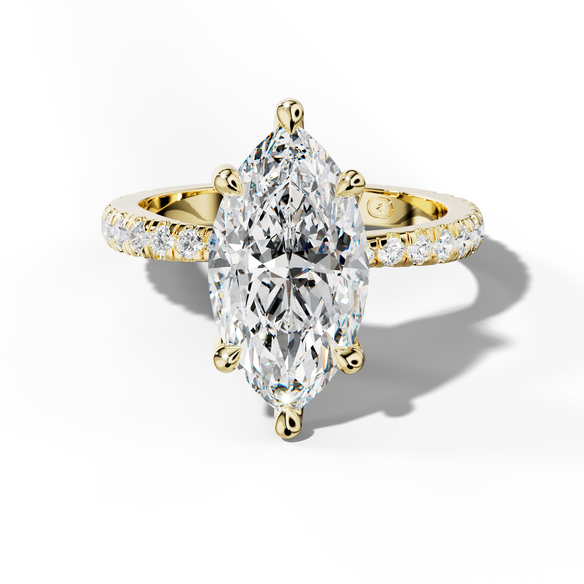 Lisa Marquise Diamond Engagement Ring