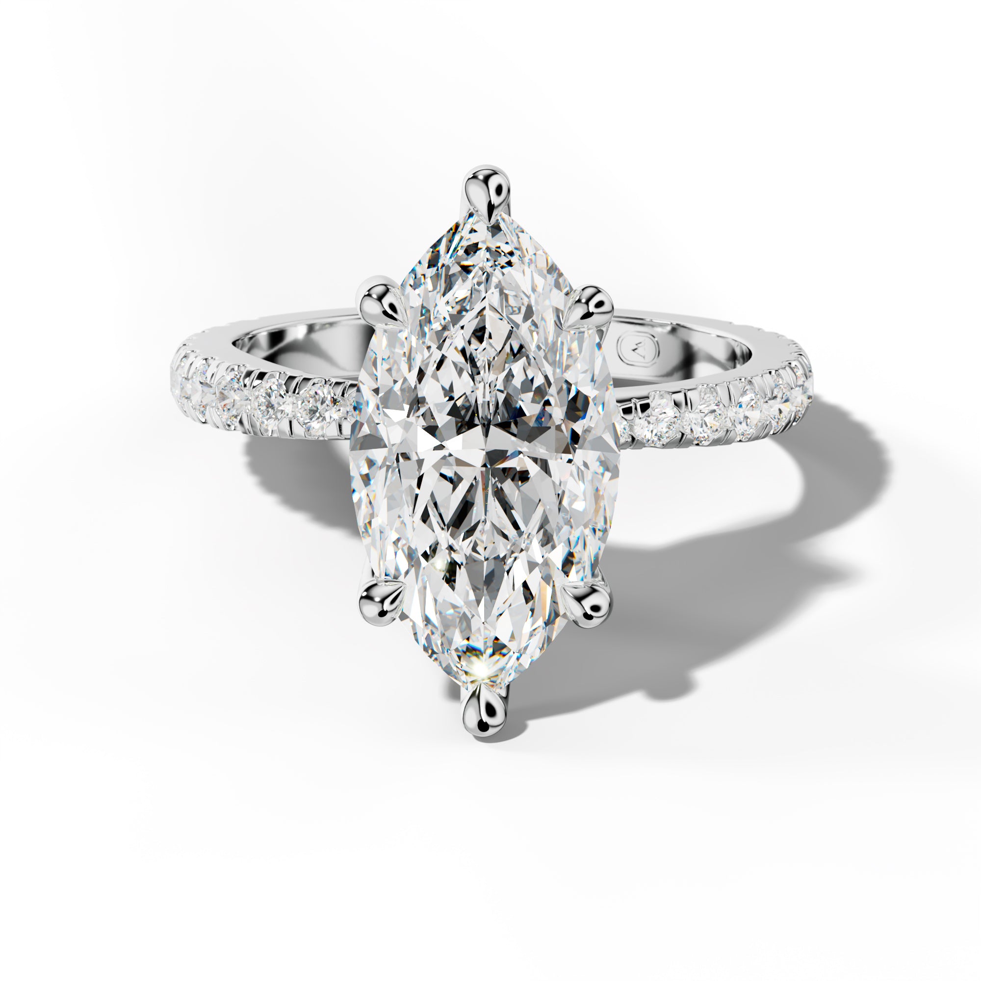 Lisa Marquise Diamond Engagement Ring