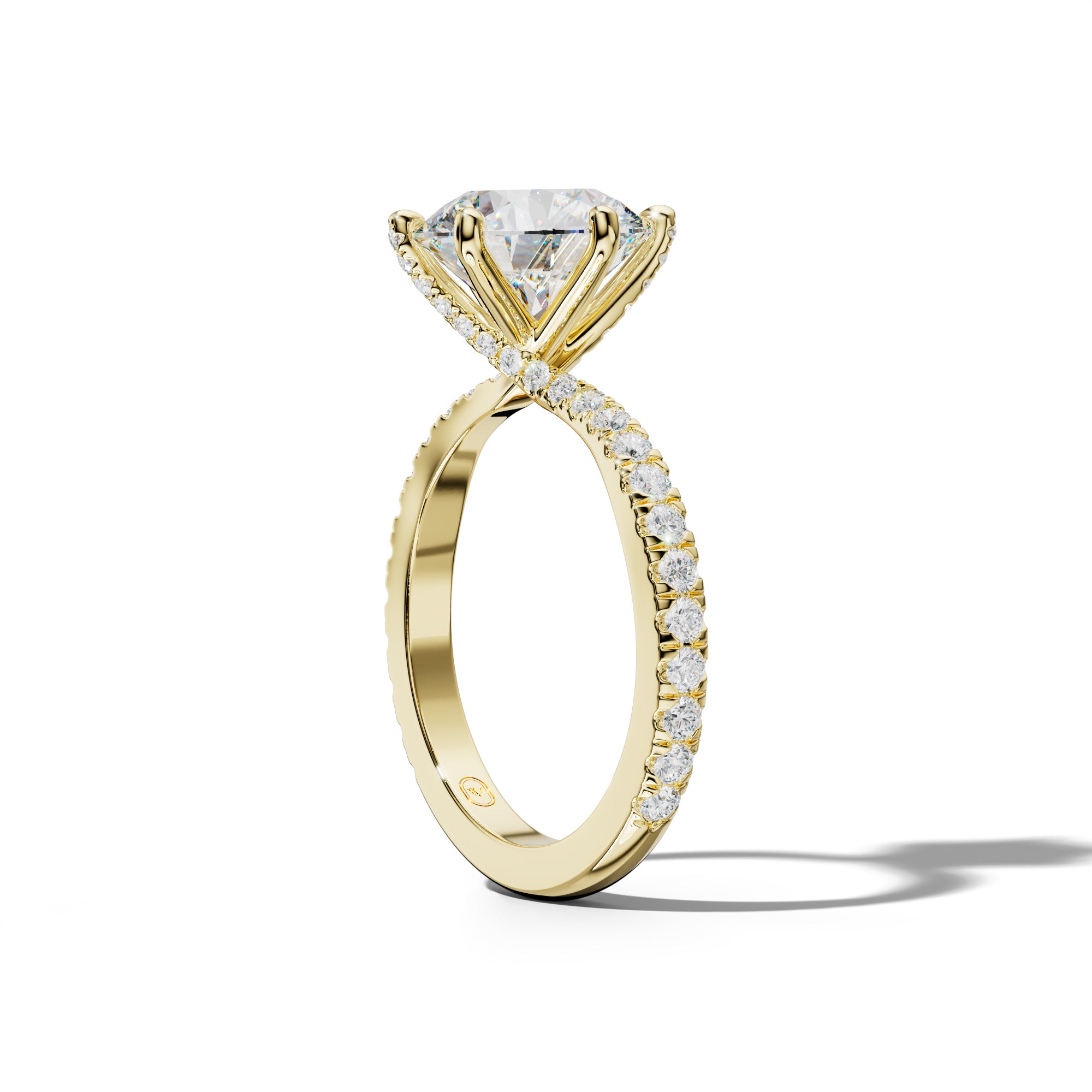 Lisa Round Diamond Engagement Ring