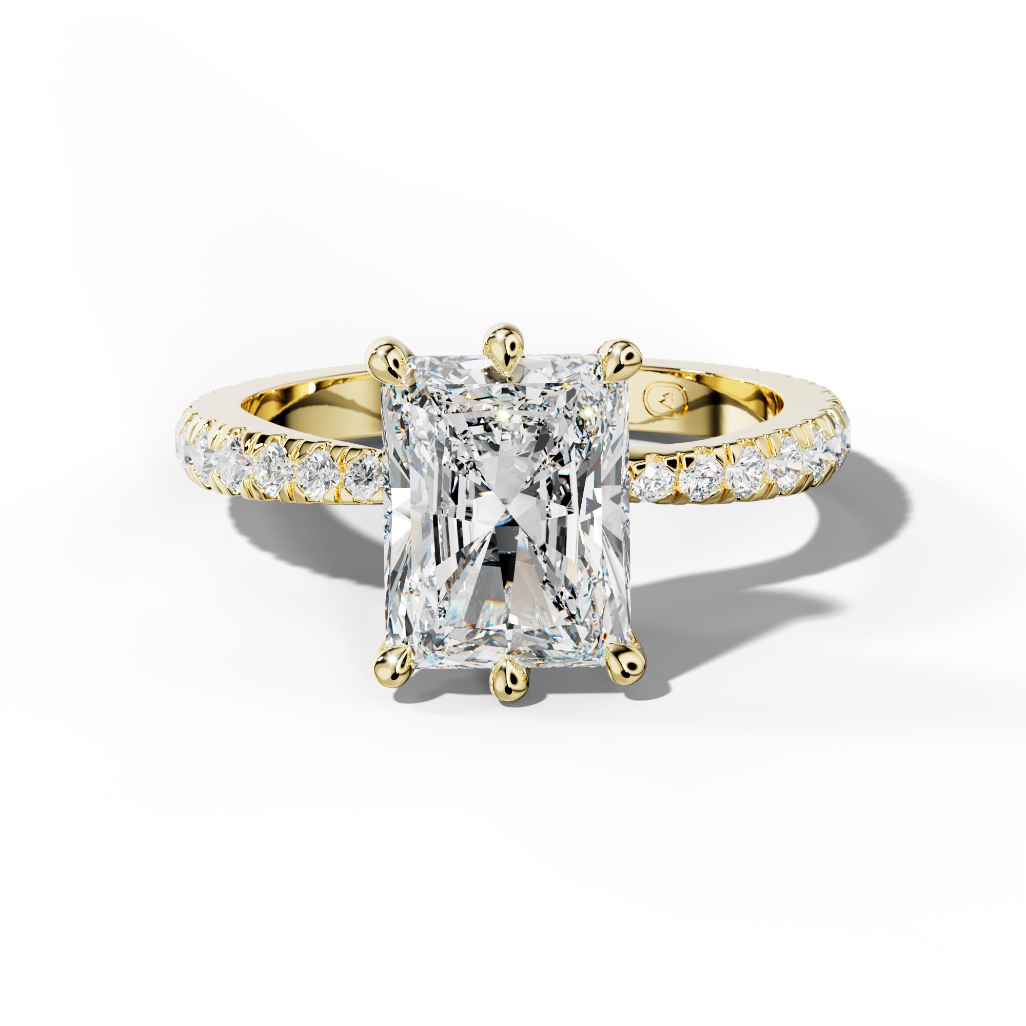 Lisa Radiant Diamond Engagement Ring