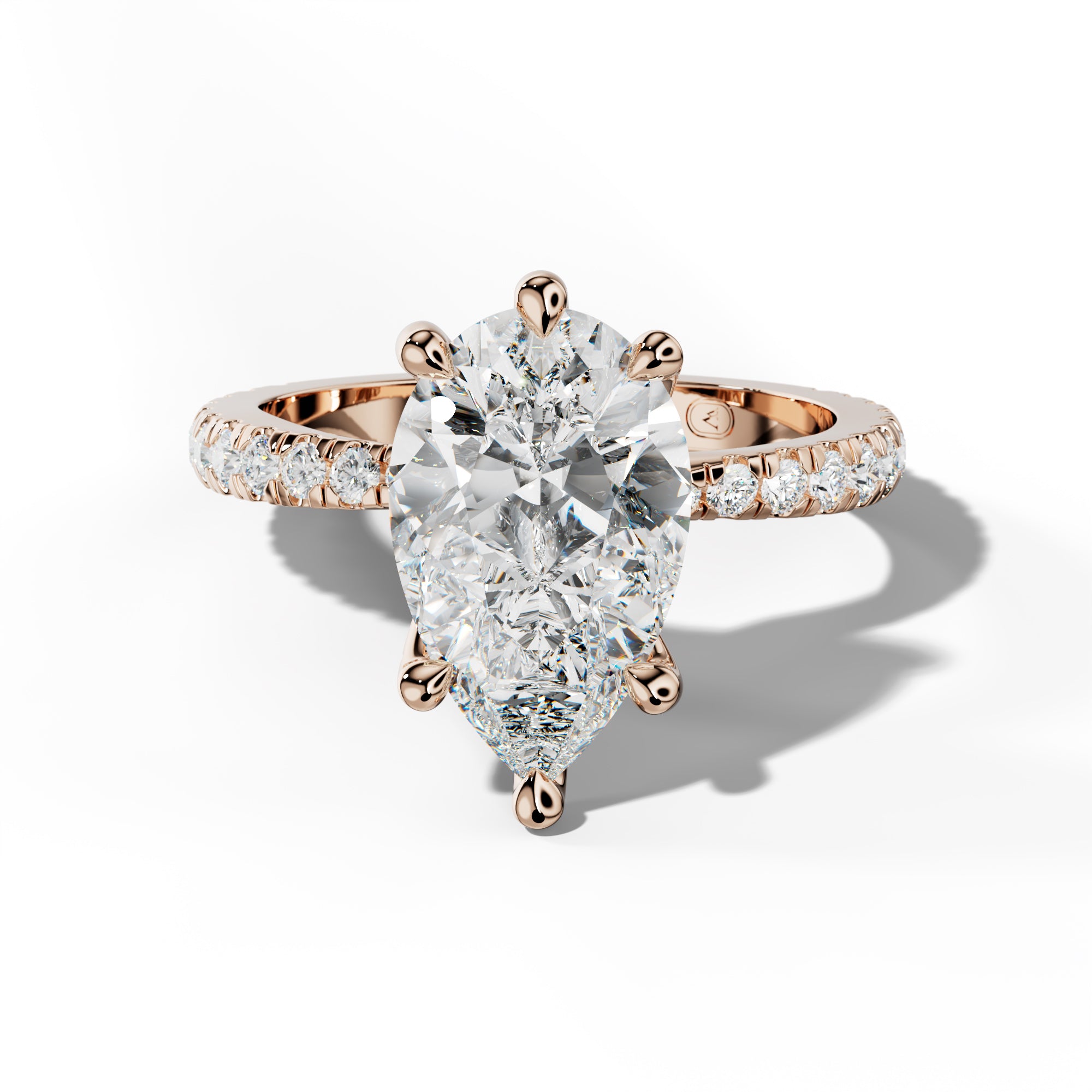 Lisa Pear Shape Diamond Engagement Ring
