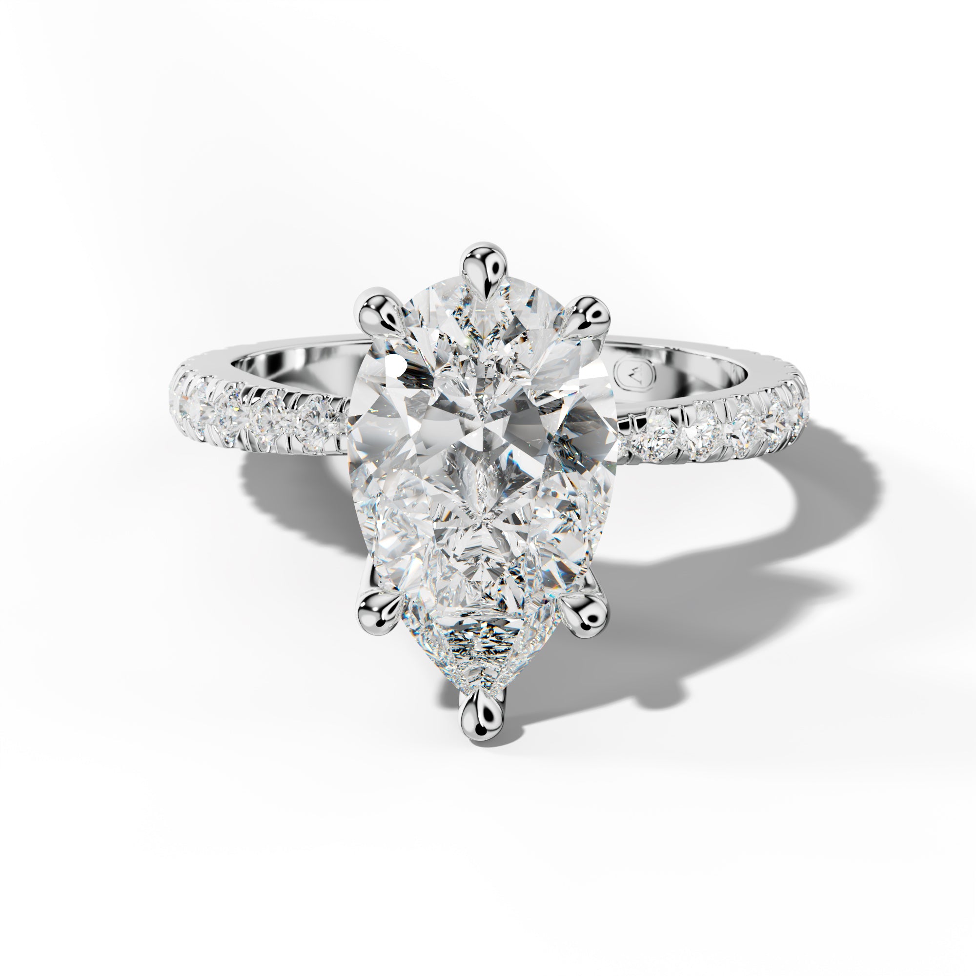 Lisa Pear Shape Diamond Engagement Ring