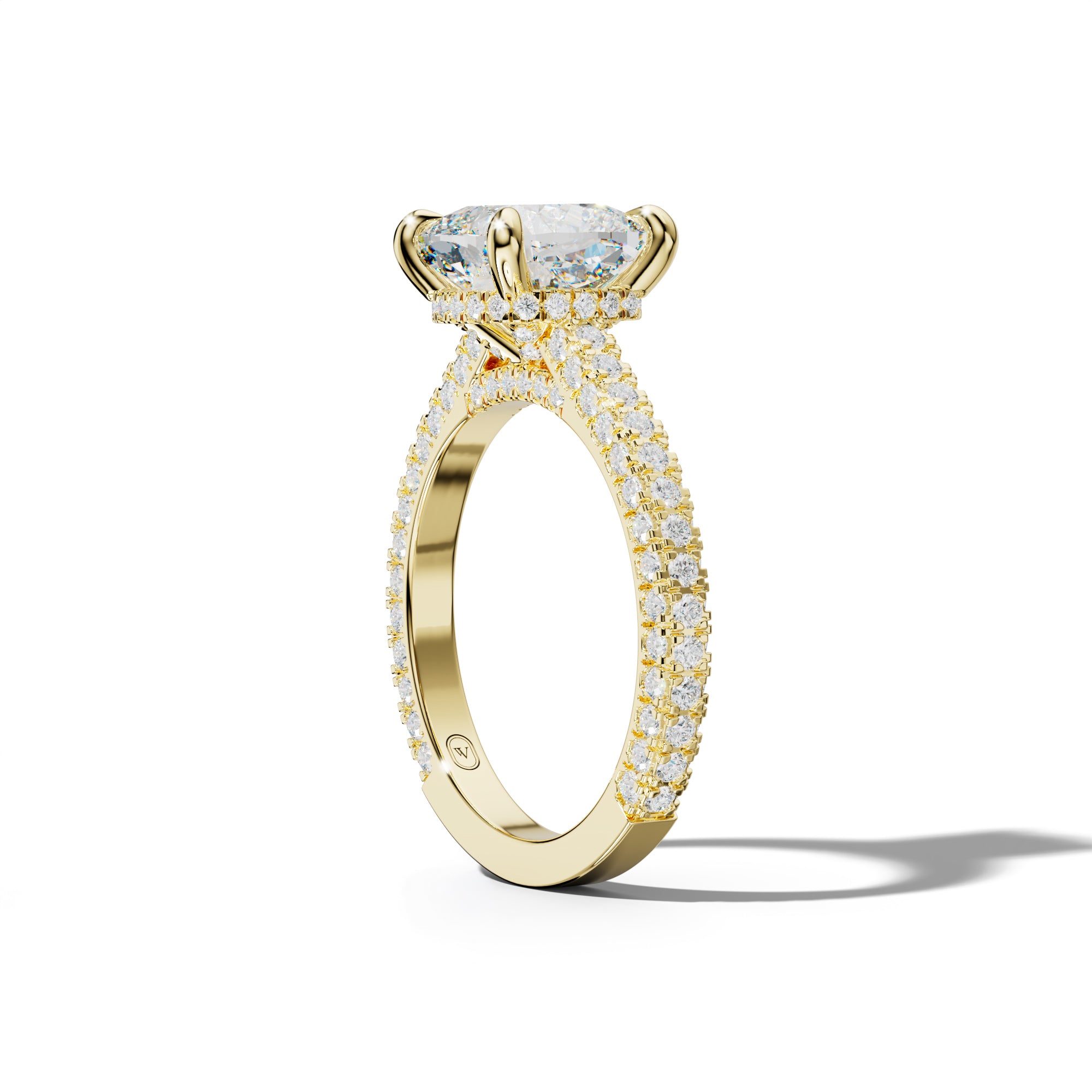 Michelle Cushion Diamond Engagement Ring